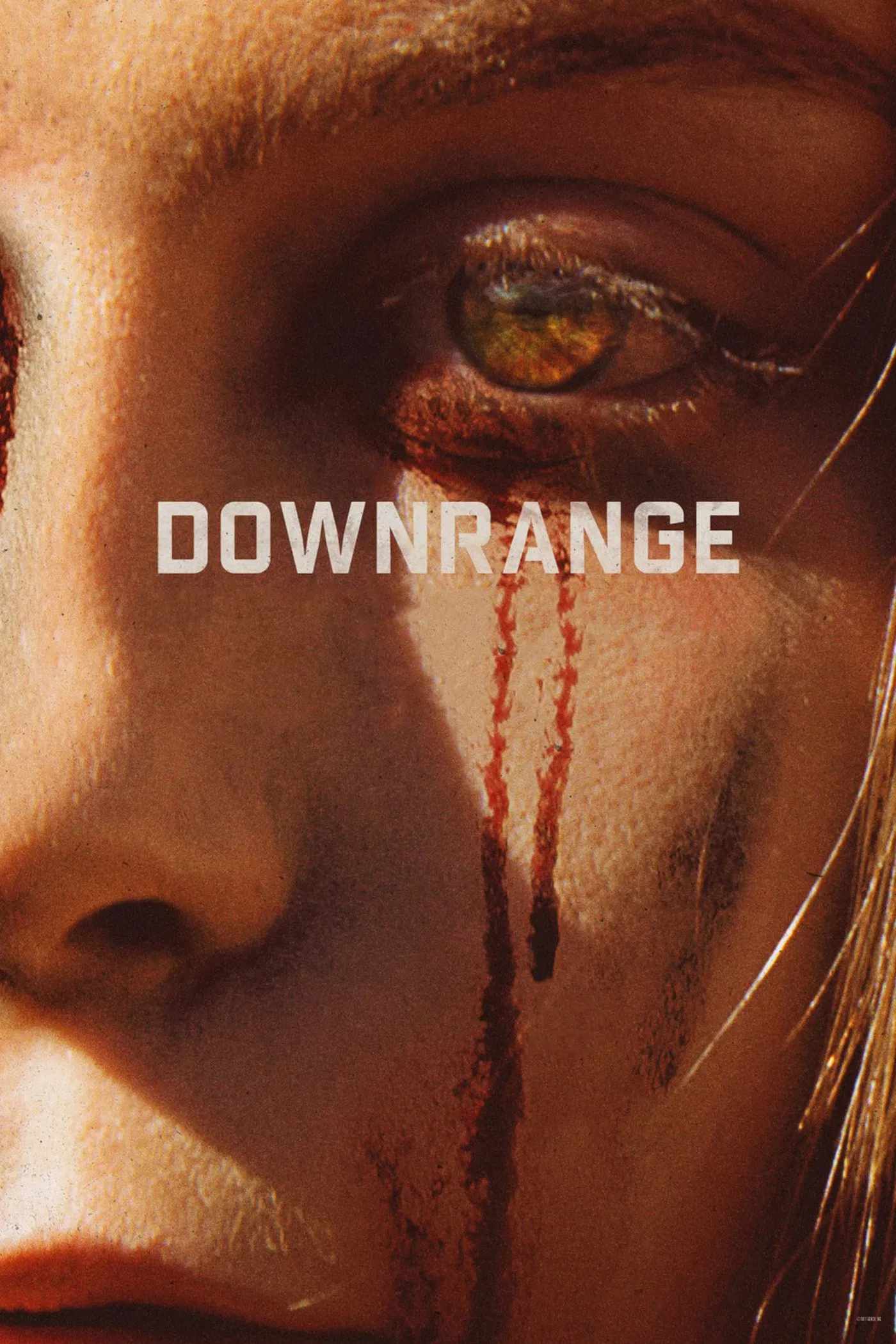 Poster chính thức của phim Phim Kinh Dị, Phim Giật Gân "Hạ Sát" (Downrange - 2018), với sự tham gia của diễn viên Stephanie Pearson và Kelly Connaire.