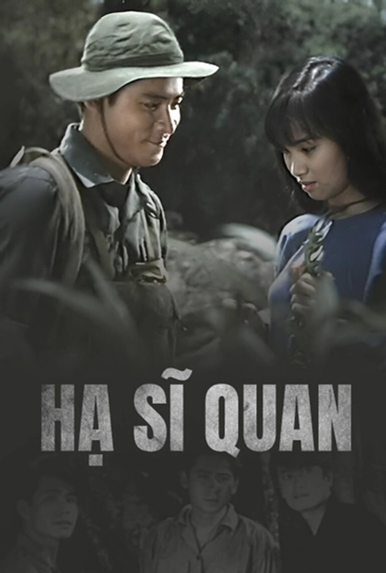 Poster chính thức của phim "Hạ Sĩ Quan" (Non-Commissioned Officer - 1997), với sự tham gia của diễn viên Huỳnh Anh Tuấn.