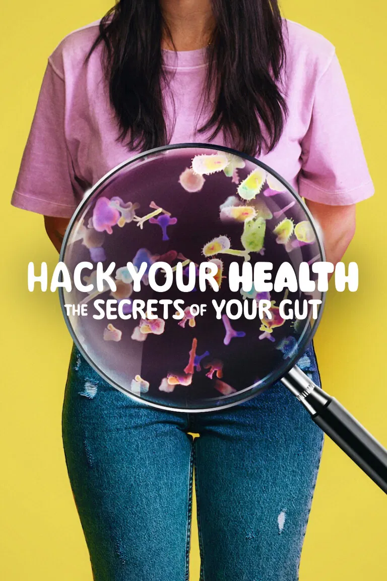 Poster chính thức của phim Phim Tài Liệu "Vì Sức Khỏe: Bí Quyết Khoa Học Và Ăn Uống" (Hack Your Health: The Secrets of Your Gut - 2024).