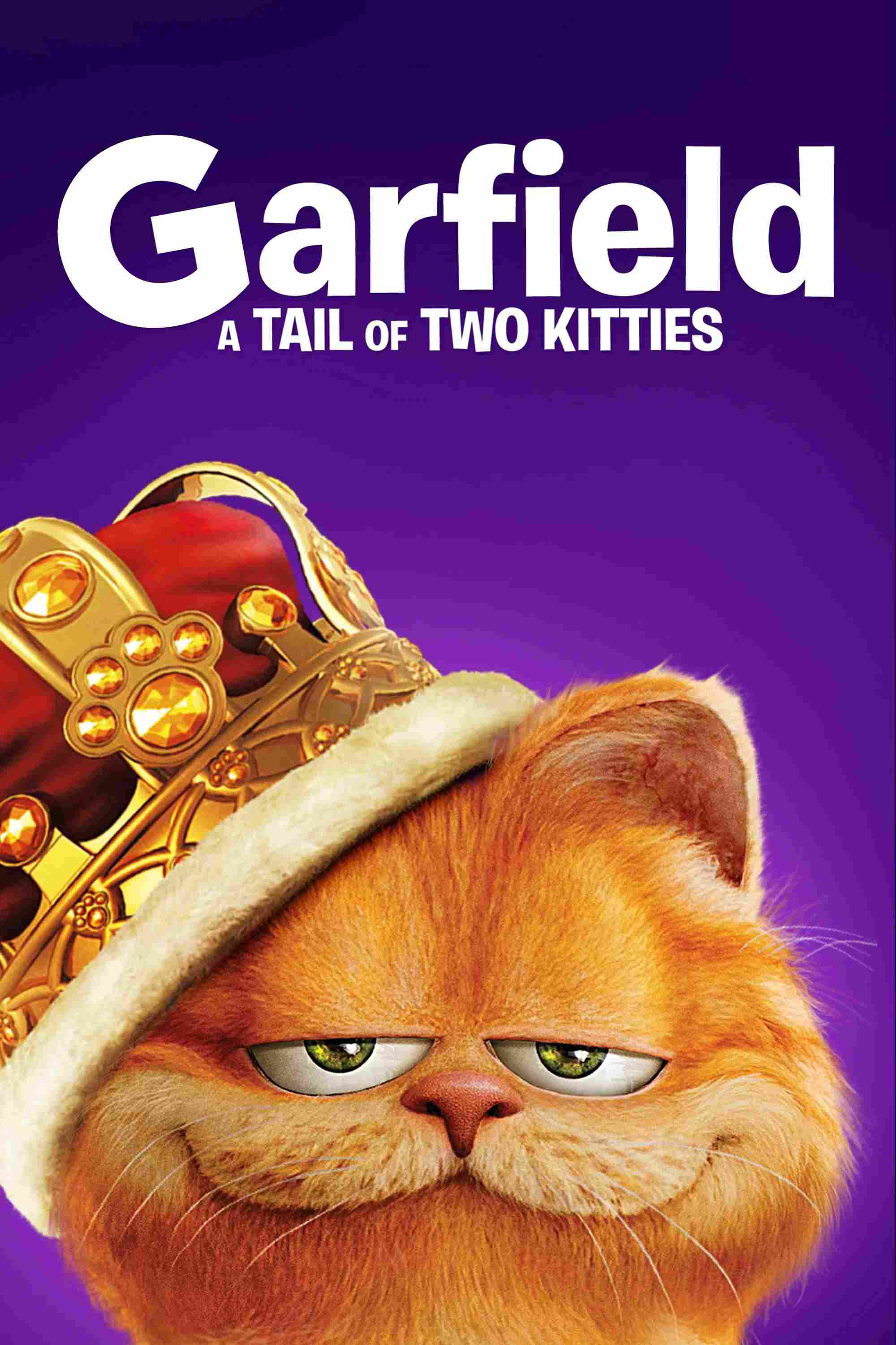 Poster chính thức của phim Phim Hài, Phim Gia Đình "Hai Chú Mèo Siêu Quậy" (Garfield: A Tail of Two Kitties - 2006), với sự tham gia của diễn viên Breckin Meyer và Jennifer Love Hewitt.