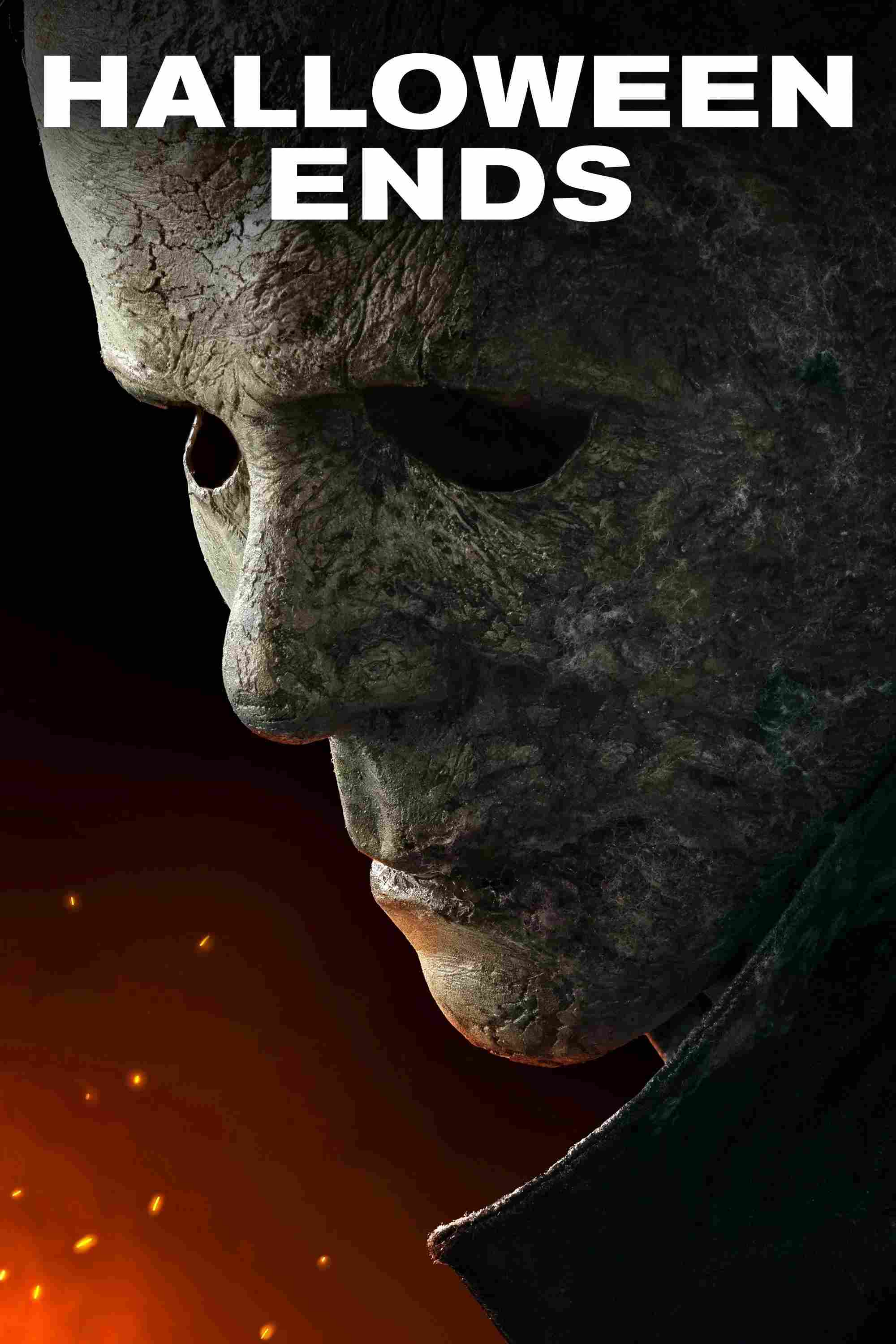 Poster chính thức của phim Phim Kinh Dị, Phim Giật Gân "Halloween Chấm Dứt" (Halloween Ends - 2022), với sự tham gia của diễn viên Jamie Lee Curtis và Andi Matichak.