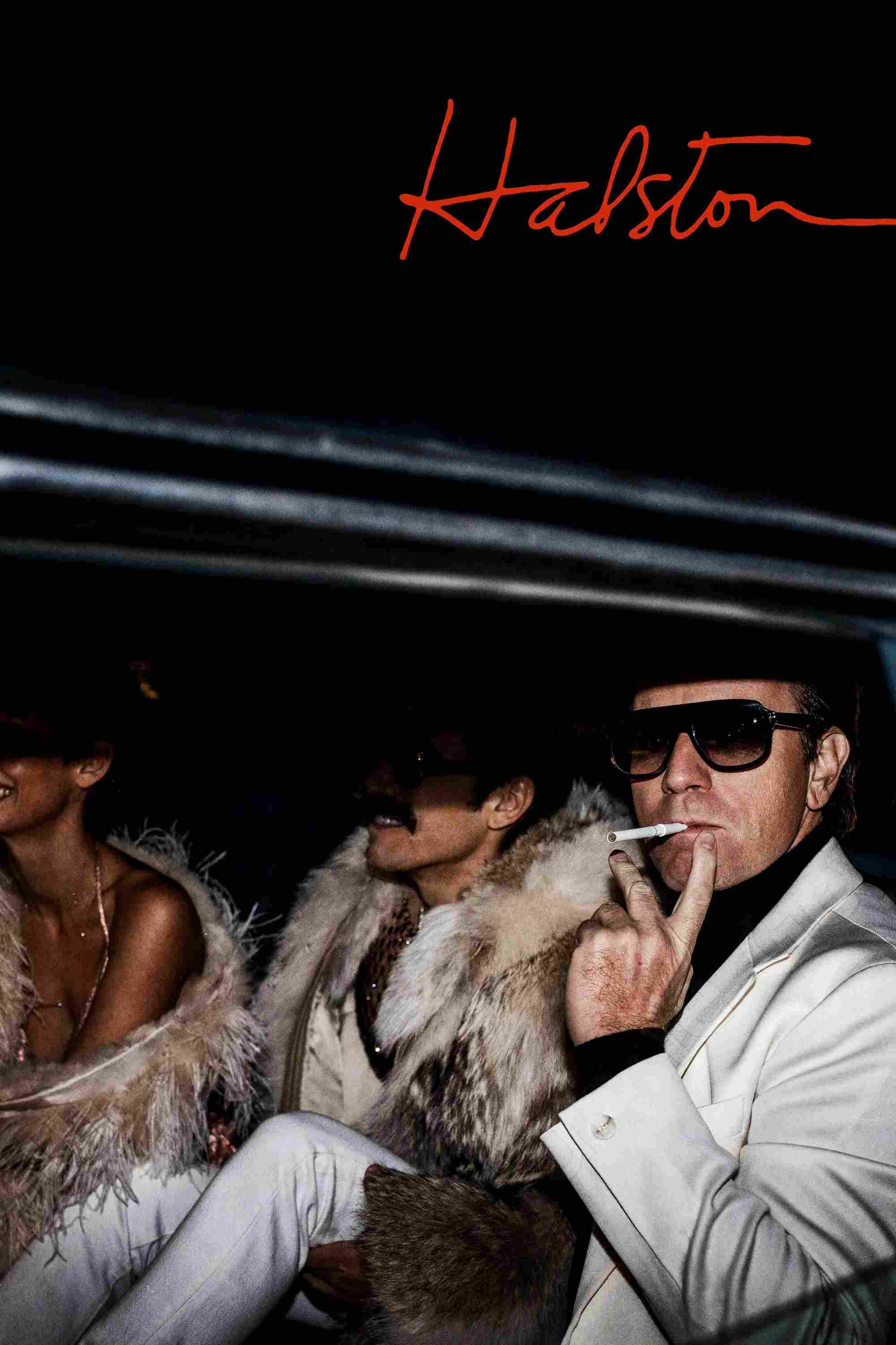 Poster chính thức của phim Phim Tâm Lý "Halston" (Halston - 2021), với sự tham gia của diễn viên Ewan McGregor và Rebecca Dayan.