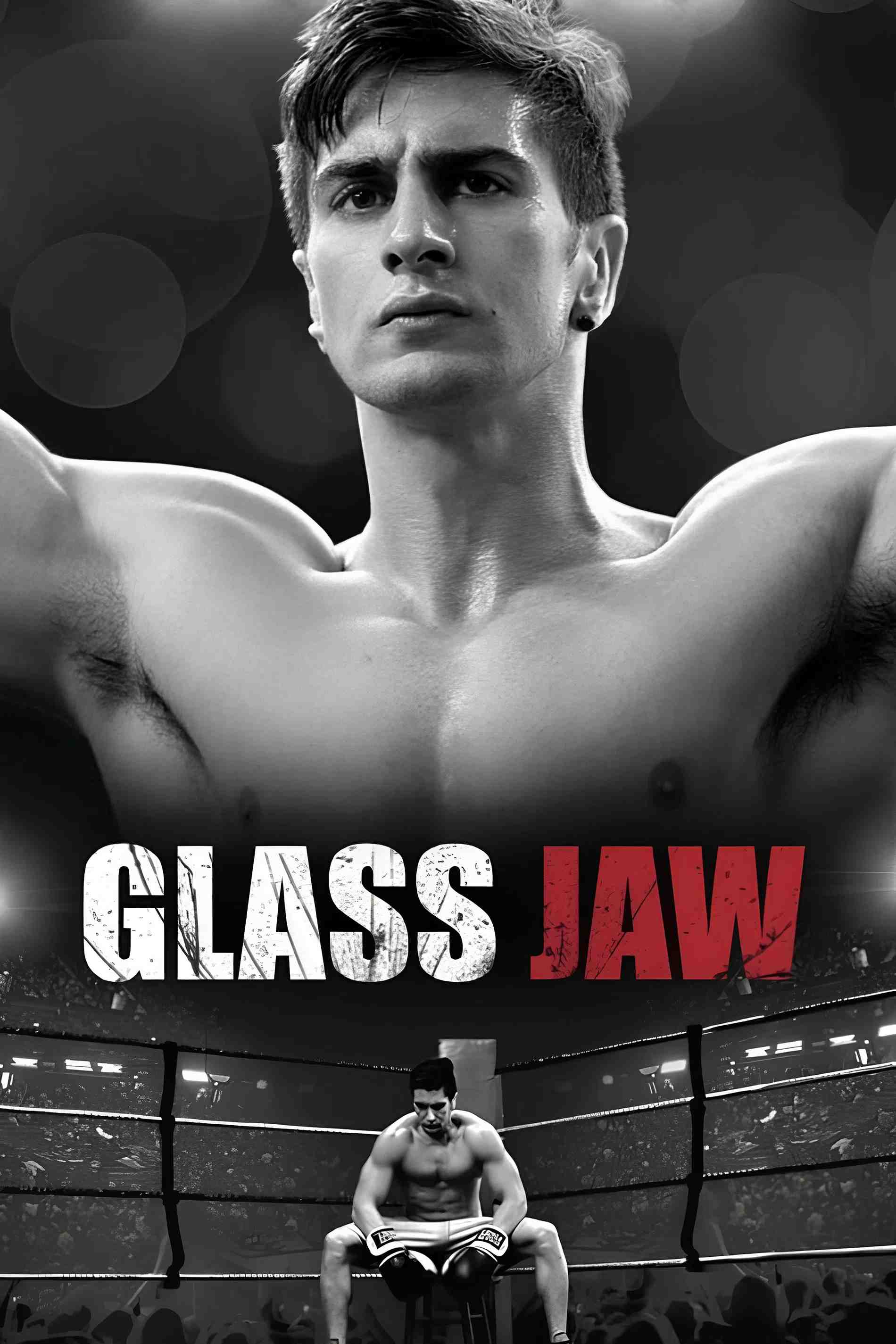 Poster chính thức của phim Phim Tâm Lý, Phim Giật Gân "Hàm Thủy Tinh" (Glass Jaw - 2018), với sự tham gia của diễn viên Lee Kholafai và Korrina Rico.