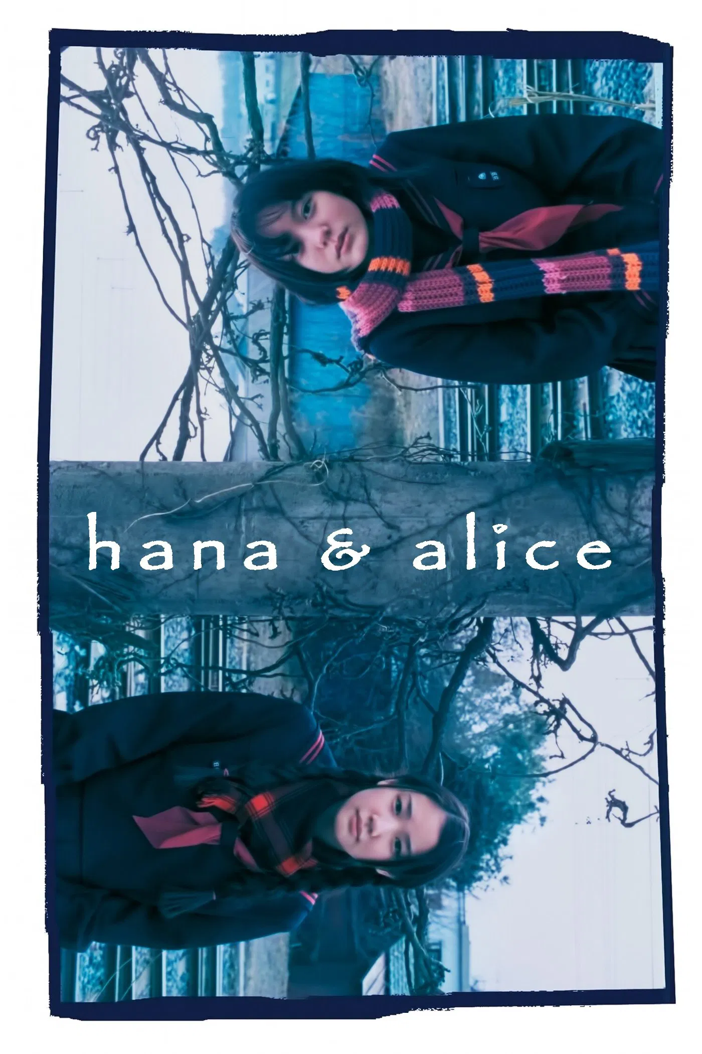 Poster chính thức của phim Phim Tâm Lý, Phim Hài "Hana And Alice" (Hana & Alice - 2004), với sự tham gia của diễn viên Anne Suzuki và Yu Aoi.