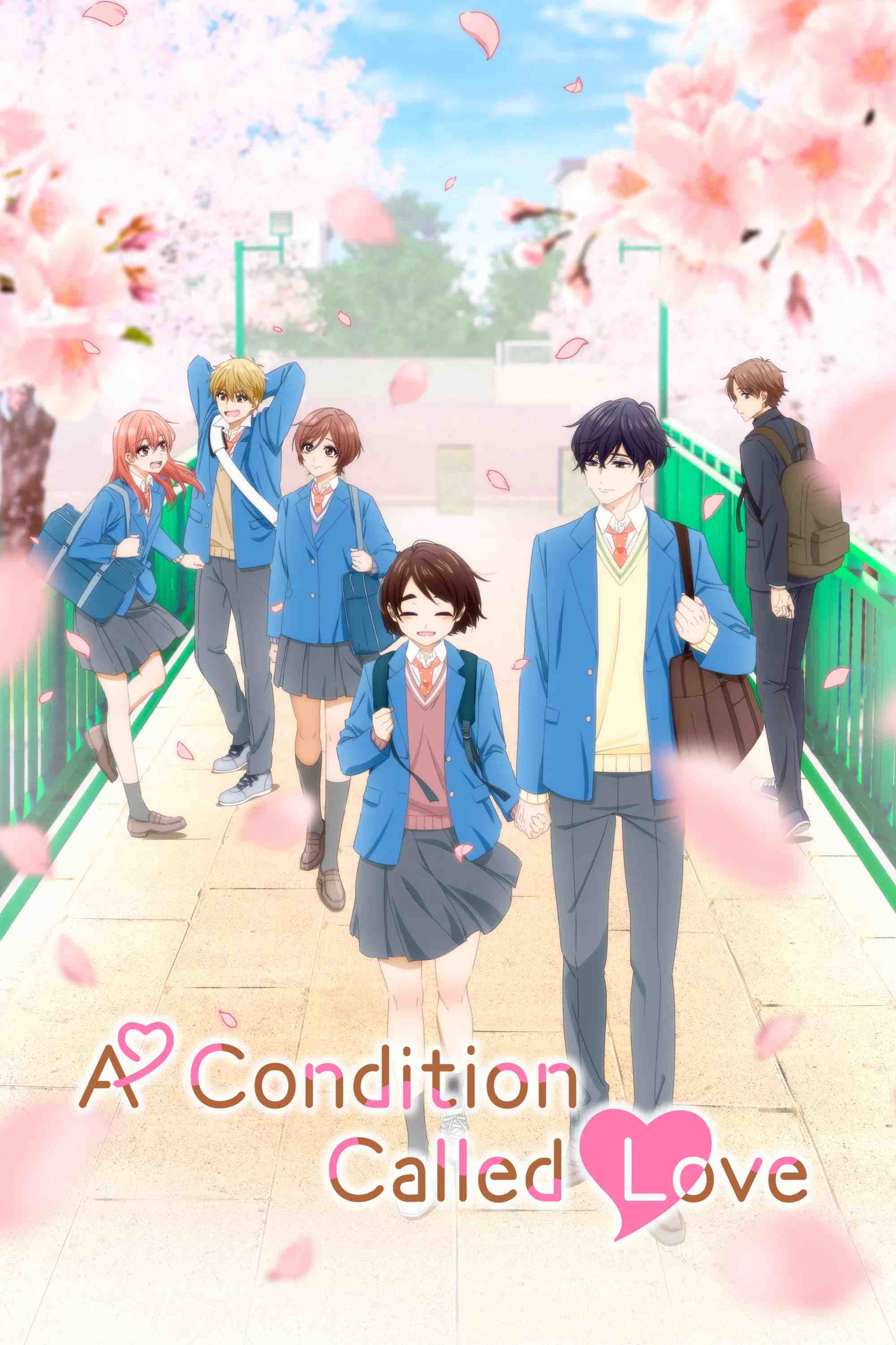 Poster chính thức của phim Phim Hoạt Hình, Phim Hài "Hananoi Và Triệu Chứng Tình Yêu" (A Condition Called Love - 2024), với sự tham gia của diễn viên Kana Hanazawa và Chiaki Kobayashi.