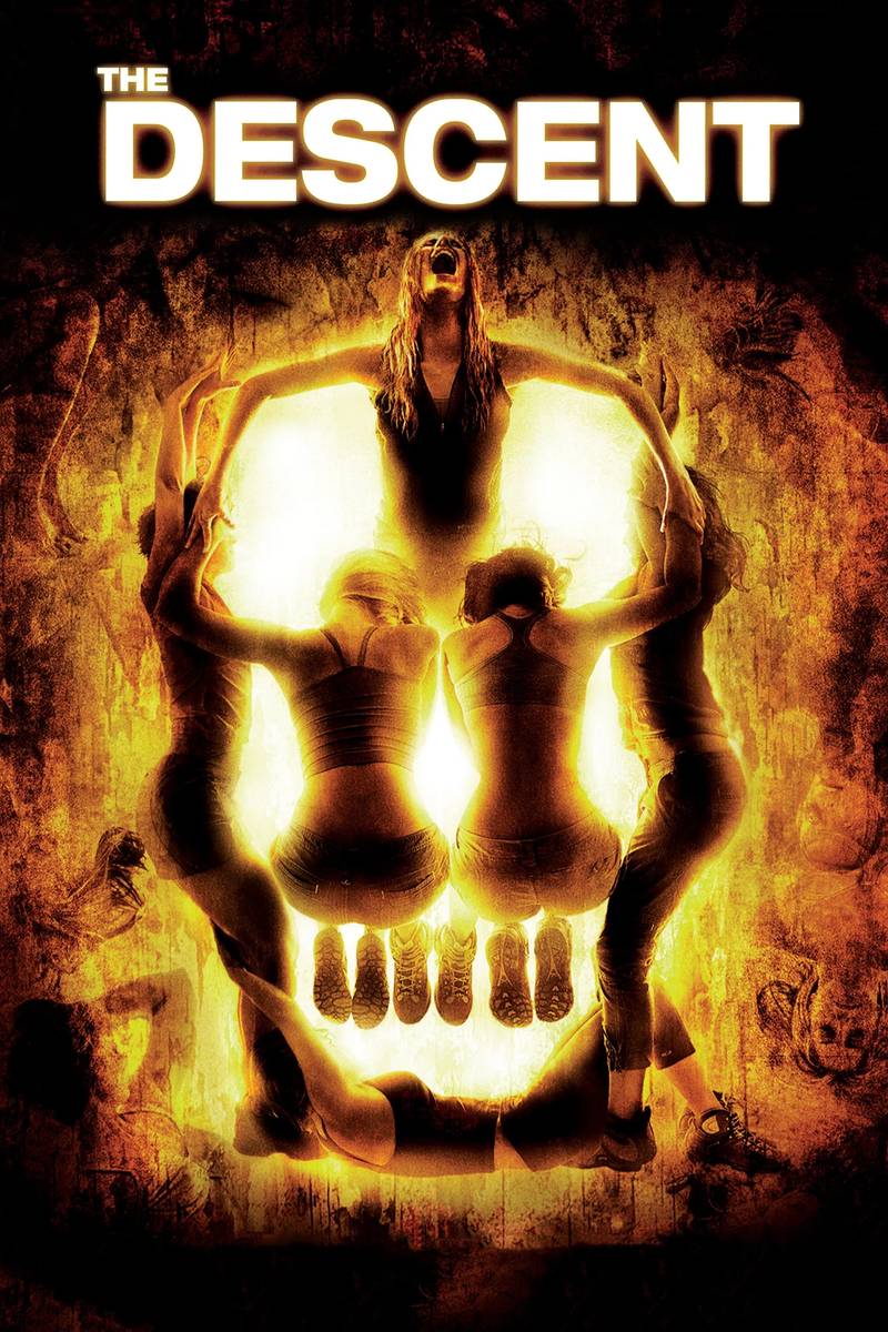 Poster chính thức của phim Phim Phiêu Lưu, Phim Kinh Dị "Hang Động Quái Vật" (The Descent - 2005), với sự tham gia của diễn viên Shauna Macdonald và Natalie Mendoza.