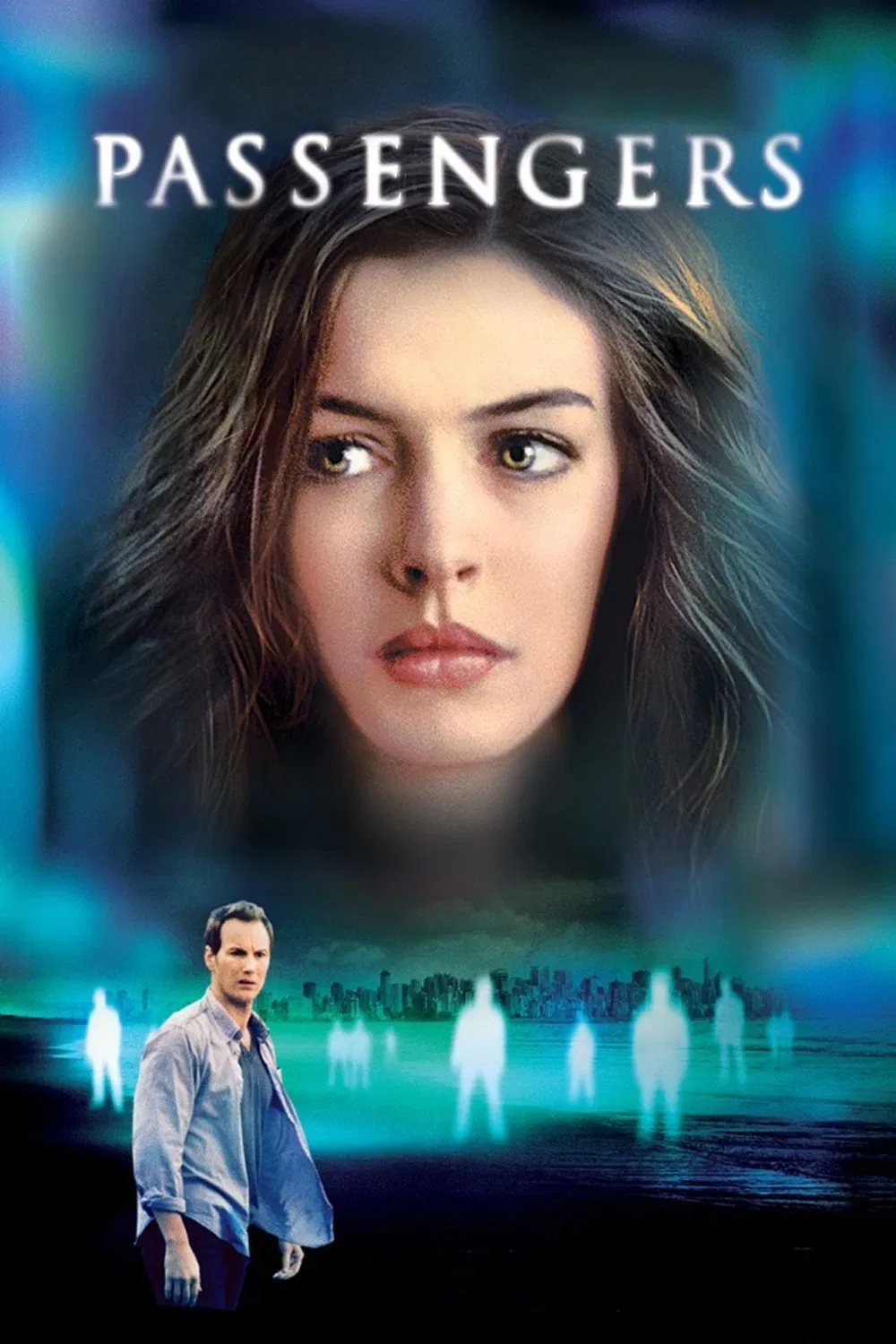 Poster chính thức của phim Phim Tâm Lý, Phim Bí Ẩn "Hành Khách Tử Thần" (Passengers - 2008), với sự tham gia của diễn viên Anne Hathaway và Patrick Wilson.