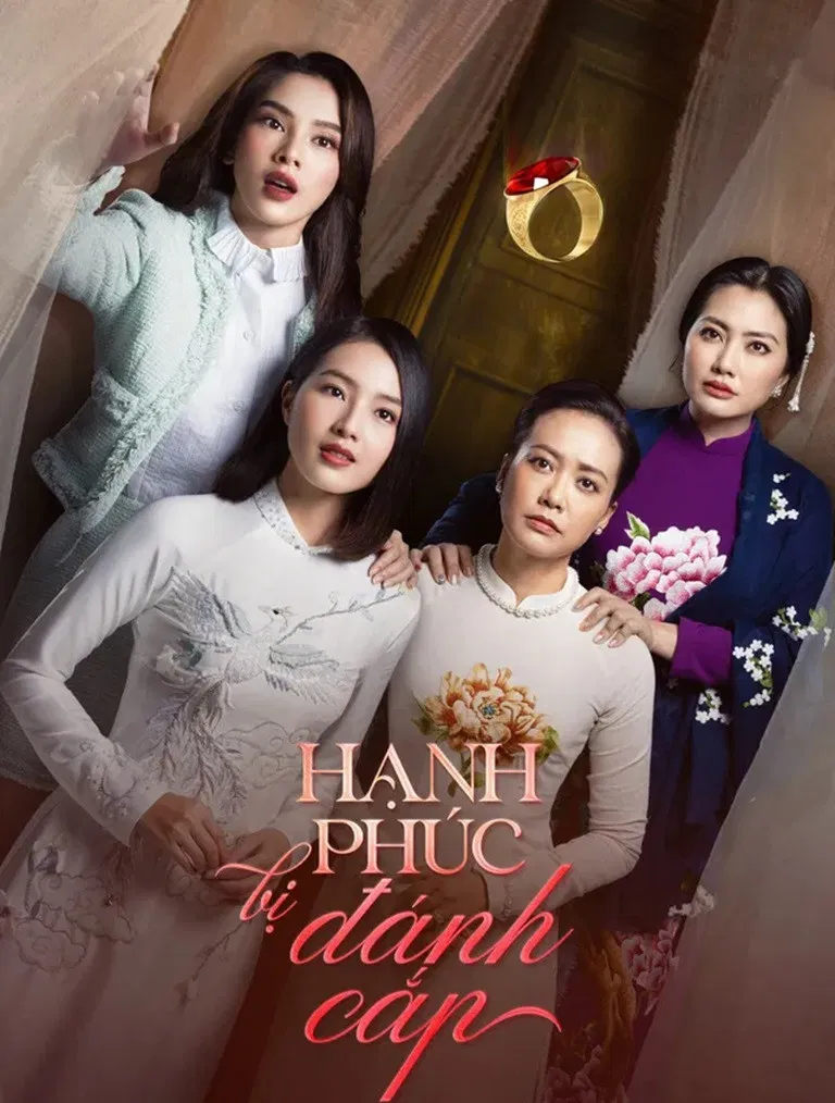 Poster chính thức của phim Phim Tâm Lý, Phim Gia Đình "Hạnh Phúc Bị Đánh Cắp (Phần 2)" (Stolen Happiness - 2024), với sự tham gia của diễn viên Bích Ngọc và Quỳnh Lương.