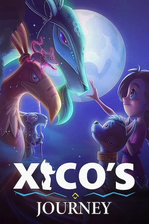 Poster chính thức của phim Phim Hoạt Hình, Phim Gia Đình "Hành Trình Của Xico" (Xico's Journey - 2020), với sự tham gia của diễn viên Lila Downs và Elena Poniatowska.