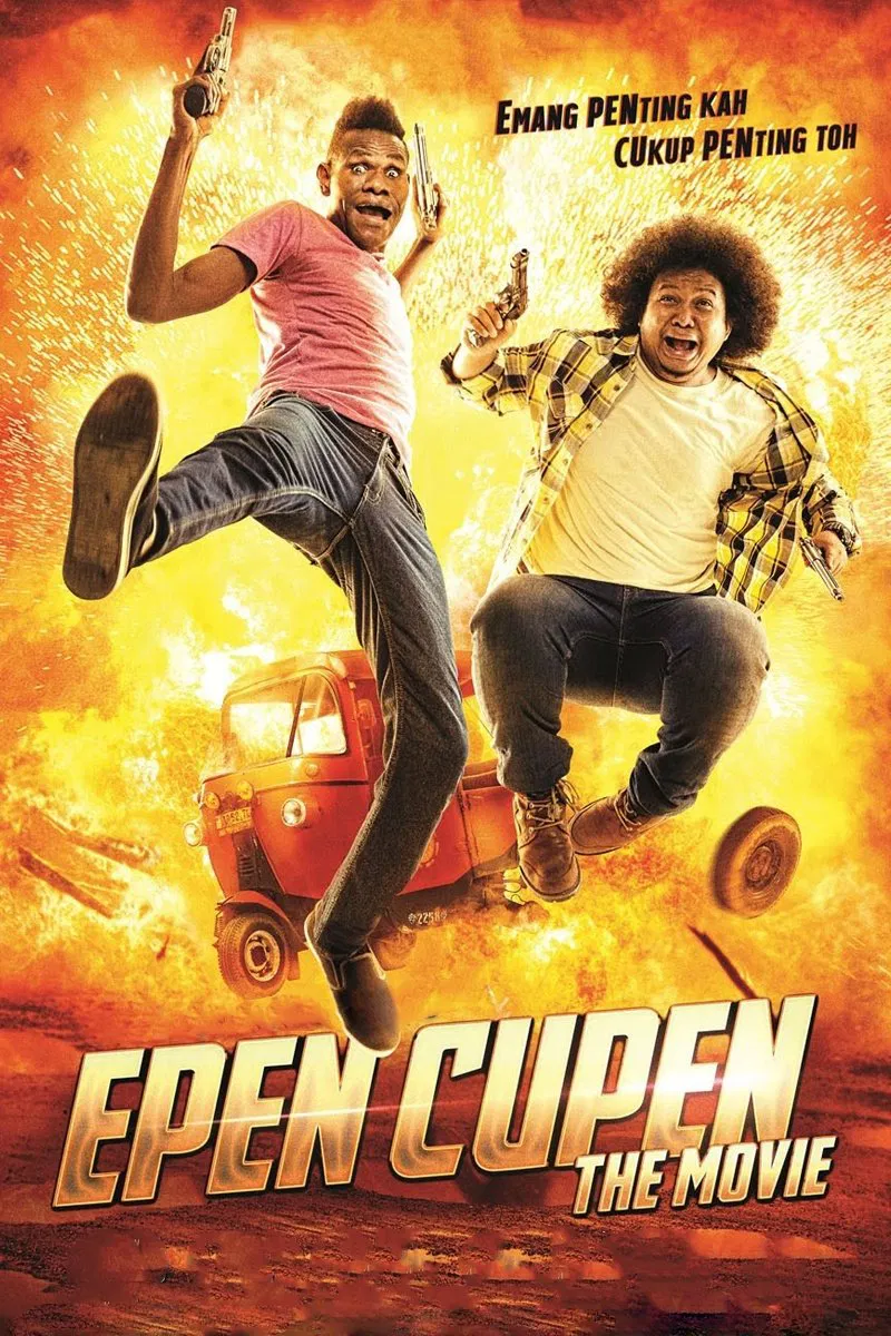 Poster chính thức của phim Phim Hài, Phim Phiêu Lưu "Hành trình tìm anh trai" (Papua in Love The Movie - 2015), với sự tham gia của diễn viên Babe Cabita và Fico Fachriza.