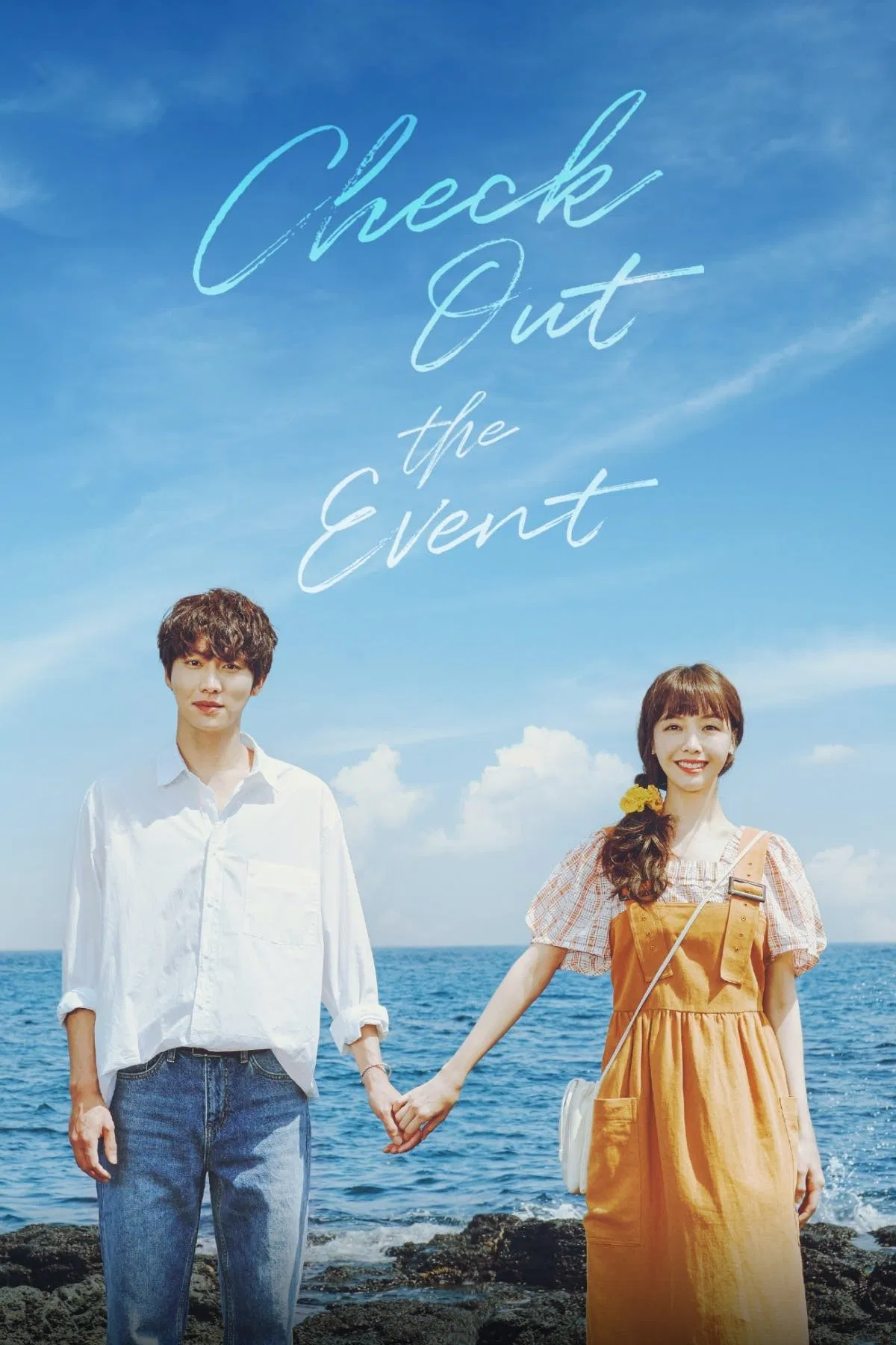 Poster chính thức của phim Phim Tâm Lý "Hành Trình Tìm Lại Tình Yêu" (Check Out the Event - 2021), với sự tham gia của diễn viên Bang Min-ah và Kwon Hwa-woon.