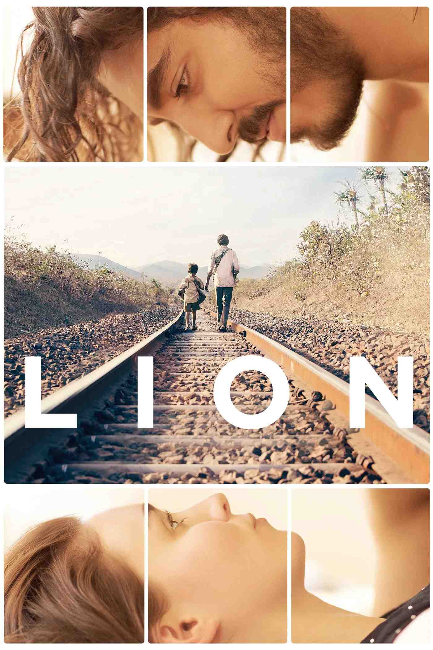 Poster chính thức của phim Phim Tâm Lý "Hành Trình Tìm Mẹ" (Lion - 2016), với sự tham gia của diễn viên Dev Patel và Rooney Mara.