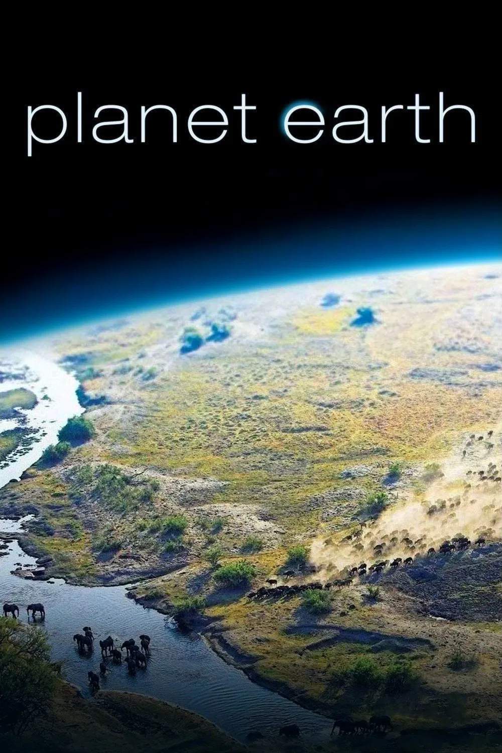 Poster chính thức của phim Phim Tài Liệu "Hành Trình Trái Đất" (Planet Earth - 2006), với sự tham gia của diễn viên David Attenborough.
