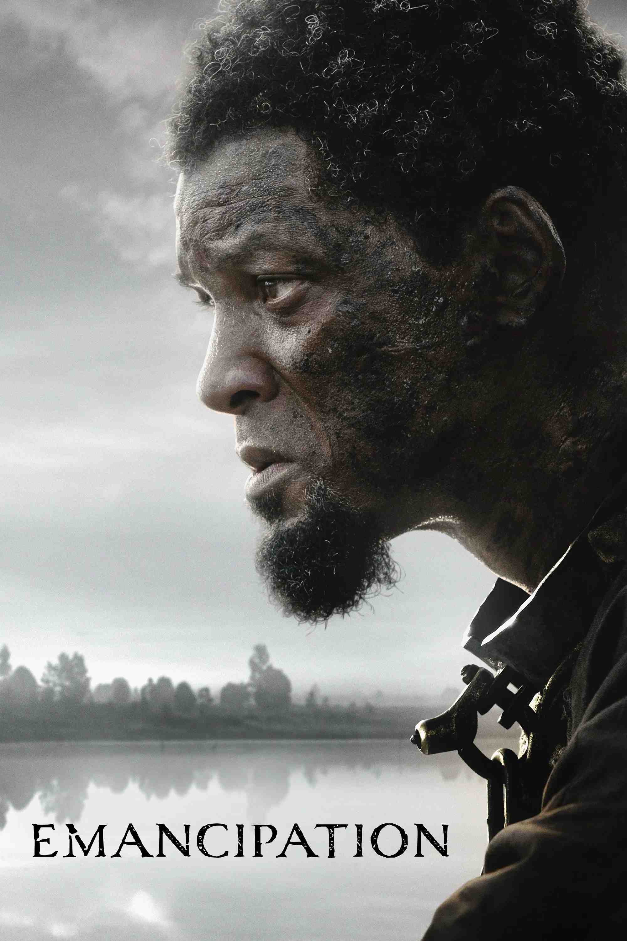 Poster chính thức của phim Phim Tâm Lý, Phim Chiến Tranh "Hành Trình Tự Do" (Emancipation - 2022), với sự tham gia của diễn viên Will Smith và Ben Foster.