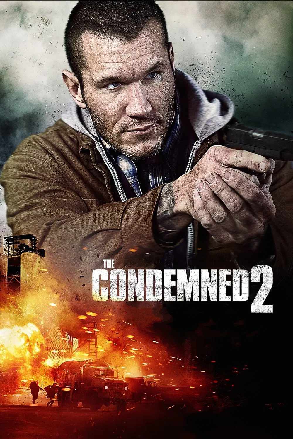 Poster chính thức của phim Phim Hành Động "Hành Trình Vượt Ngục 2" (The Condemned 2 - 2015), với sự tham gia của diễn viên Randy Orton và Eric Roberts.