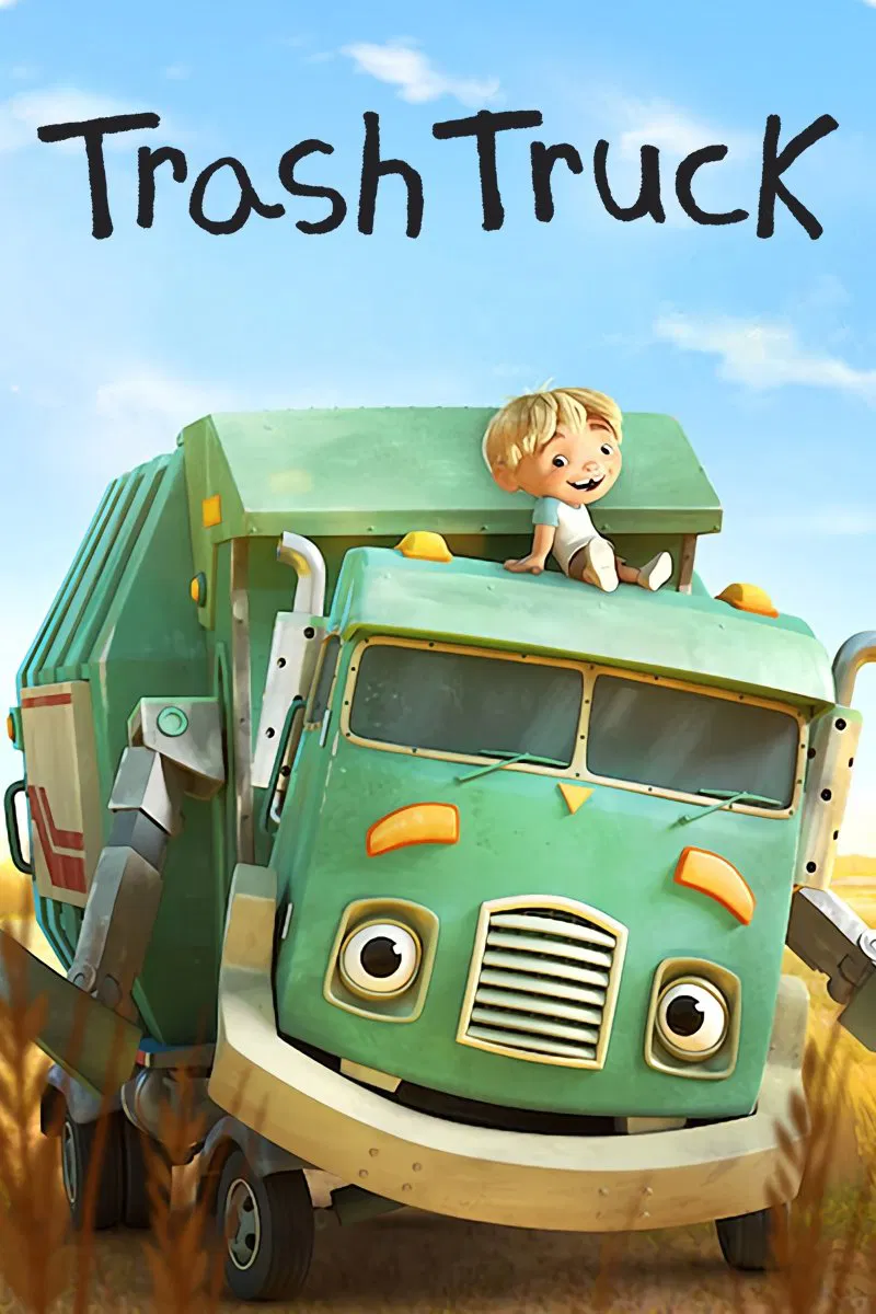 Poster chính thức của phim Phim Hoạt Hình, Phim Thiếu Nhi "Hank Và Bạn Xe Tải Chở Rác (Phần 2)" (Trash Truck - 2020).