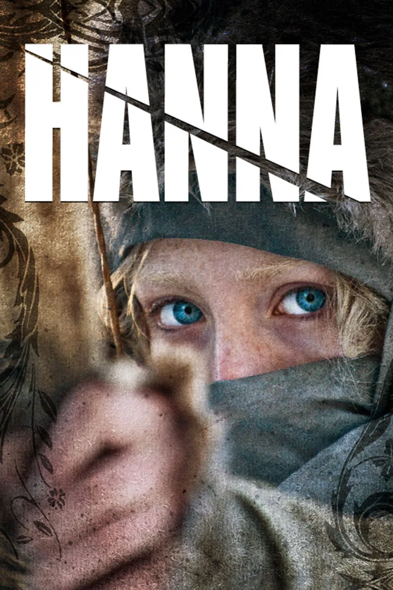 Poster chính thức của phim Phim Hành Động, Phim Giật Gân "Hanna Bí Ẩn" (Hanna - 2011), với sự tham gia của diễn viên Saoirse Ronan và Eric Bana.