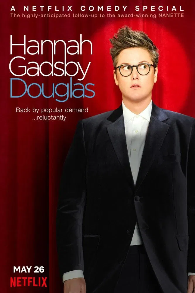 Poster chính thức của phim Phim Hài "Hannah Gadsby: Một điều đặc biệt" (Hannah Gadsby: Douglas - 2020), với sự tham gia của diễn viên Hannah Gadsby.