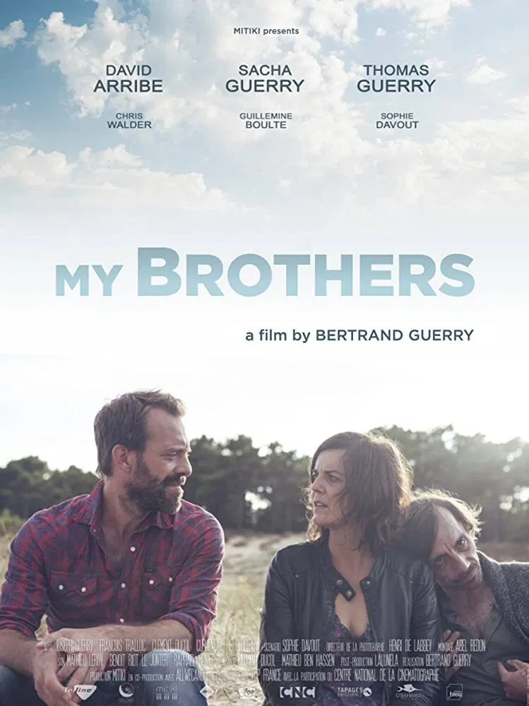 Poster chính thức của phim Phim Tâm Lý "Hảo huynh đệ của tôi" (My Brothers - 2018), với sự tham gia của diễn viên David Arribe.
