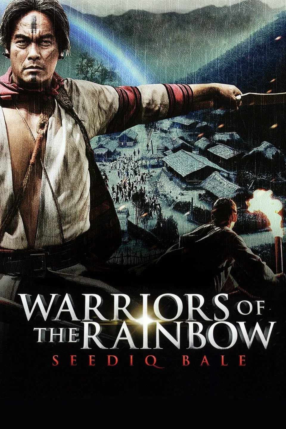 Poster chính thức của phim Phim Tâm Lý, Phim Lịch Sử "Hào Khí Chiến Binh" (Warriors of the Rainbow: Seediq Bale - 2012), với sự tham gia của diễn viên Nolay Piho và Umin Boya.