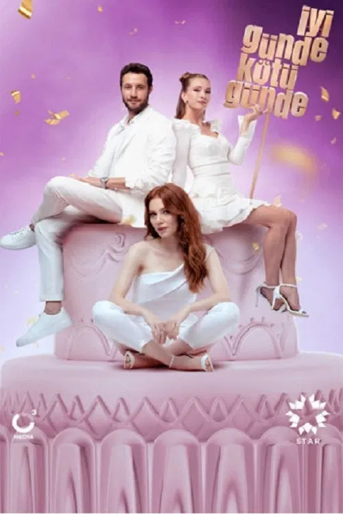 Poster chính thức của phim Phim Tâm Lý, Phim Hài "Good Day Bad Day" (Happily Ever After - 2020), với sự tham gia của diễn viên Elçin Sangu và Ozan Dolunay.