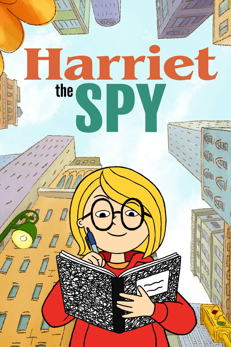 Poster chính thức của phim Phim Hoạt Hình, Phim Thiếu Nhi "Harriet the Spy" (Harriet the Spy - 2021), với sự tham gia của diễn viên Beanie Feldstein và Jane Lynch.