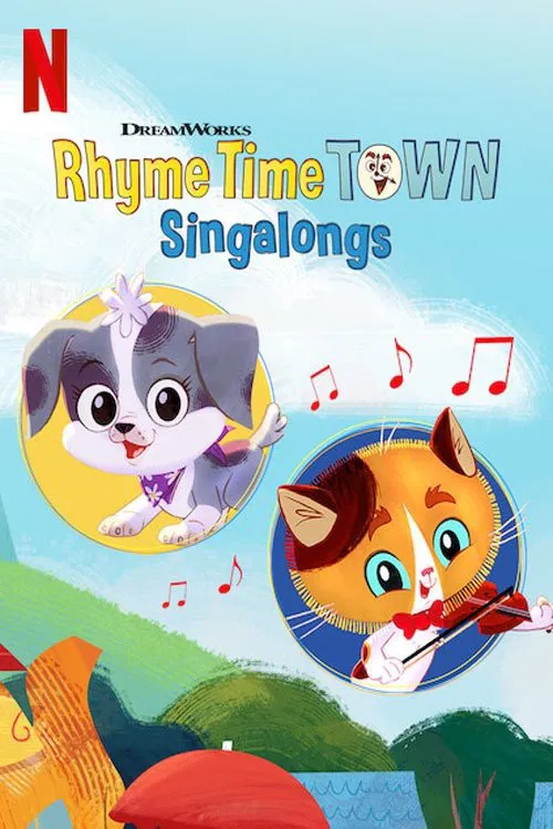 Poster chính thức của phim Phim Hài, Phim Hoạt Hình "Hát cùng Thị trấn cổ tích" (Rhyme Time Town Singalongs - 2020).