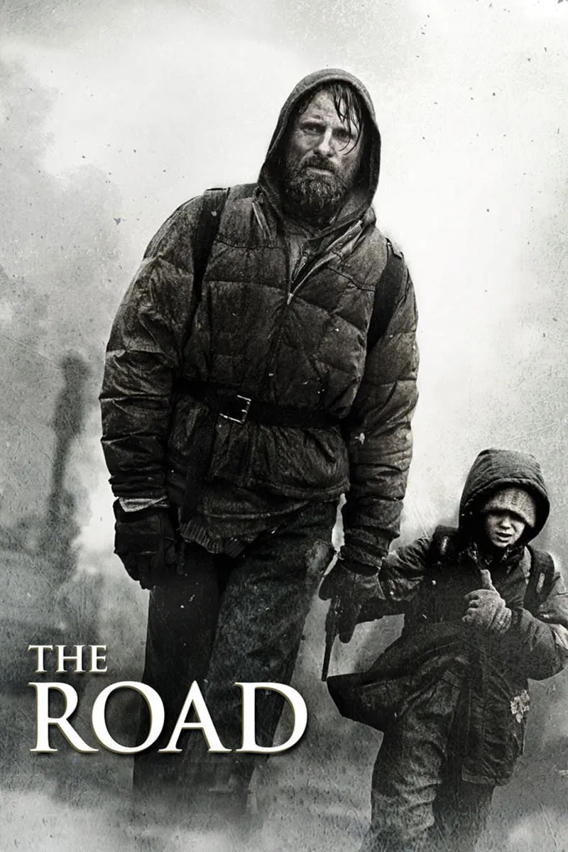Poster chính thức của phim Phim Phiêu Lưu, Phim Tâm Lý "Hậu Tận Thế" (The Road - 2009), với sự tham gia của diễn viên Viggo Mortensen và Kodi Smit-McPhee.
