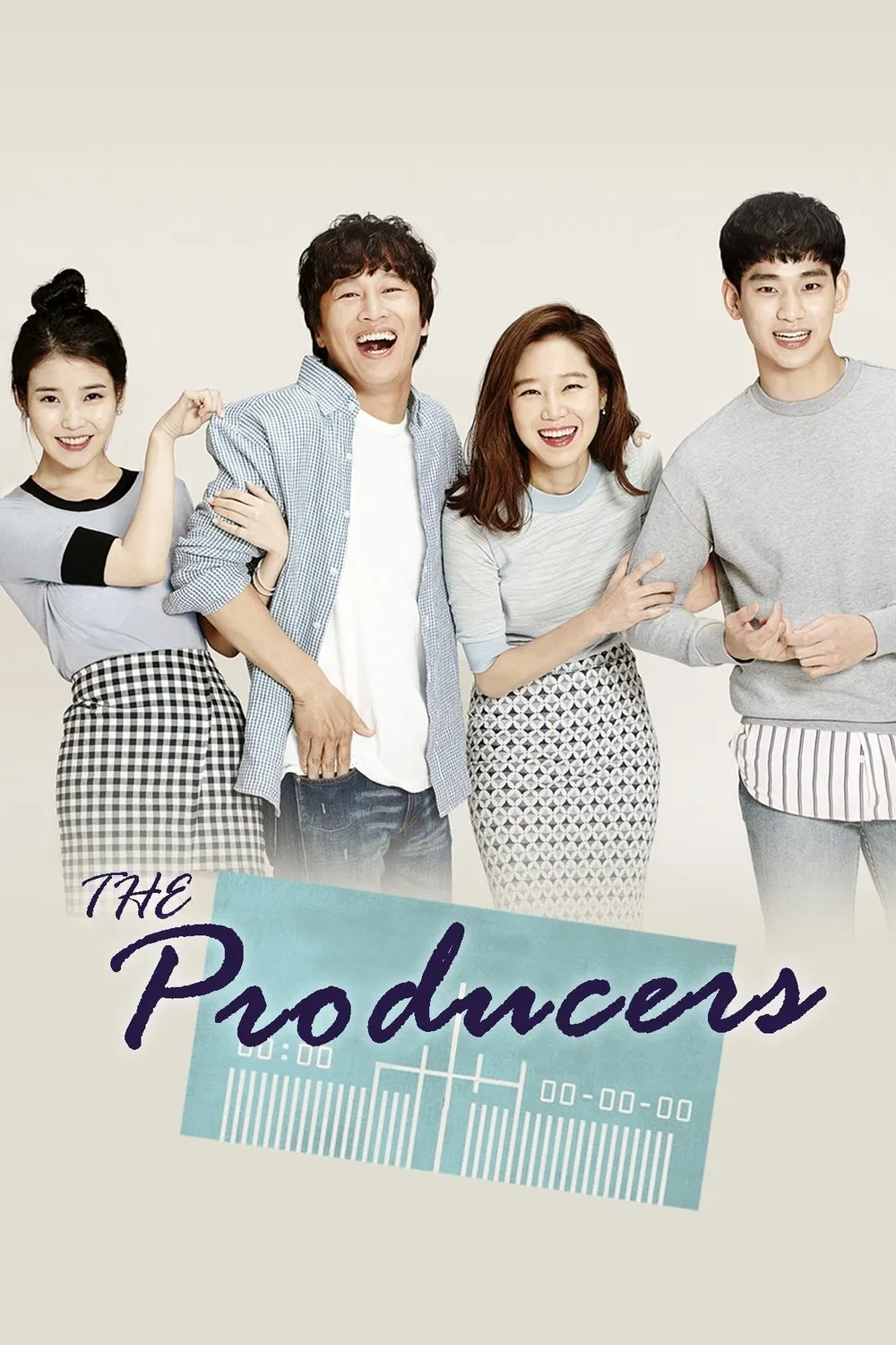 Poster chính thức của phim Phim Hài, Phim Tâm Lý "Hậu Trường Giải Trí" (The Producers - 2015), với sự tham gia của diễn viên Cha Tae-hyun và Gong Hyo-jin.