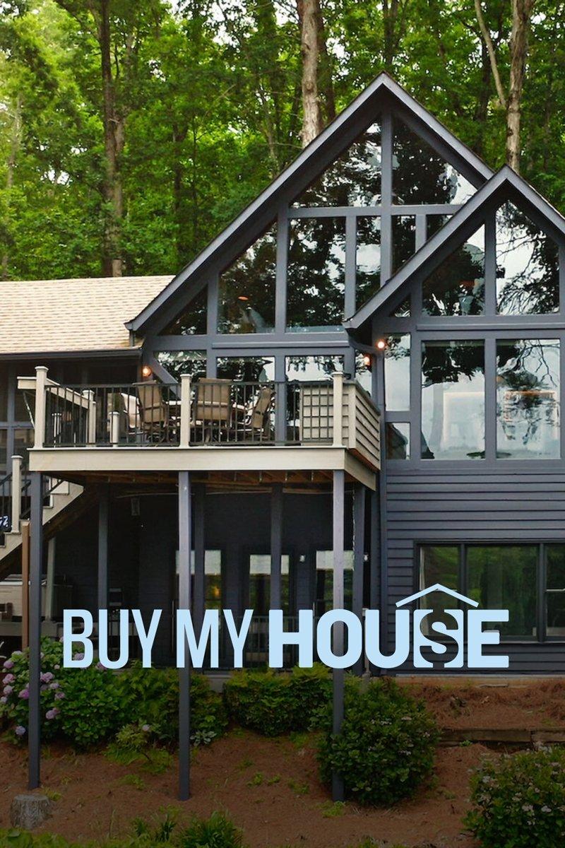 Poster chính thức của phim Truyền Hình Thực Tế "Hãy Mua Nhà Của Tôi" (Buy My House - 2022), với sự tham gia của diễn viên Nina Parker.