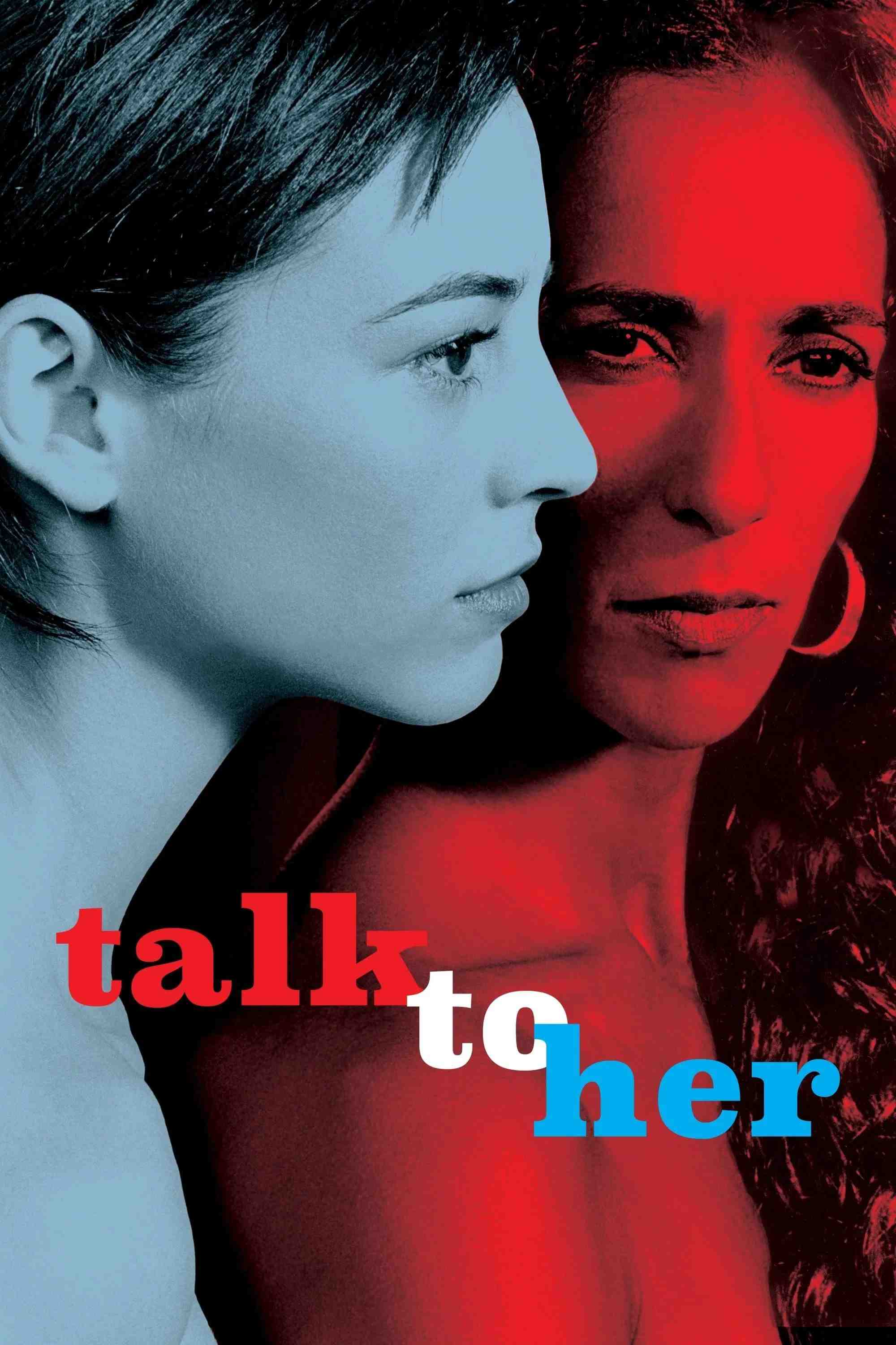 Poster chính thức của phim Phim Tâm Lý, Phim Tình Cảm "Hãy Nói Với Cô Ấy" (Talk to Her - 2002), với sự tham gia của diễn viên Leonor Watling và Rosario Flores.