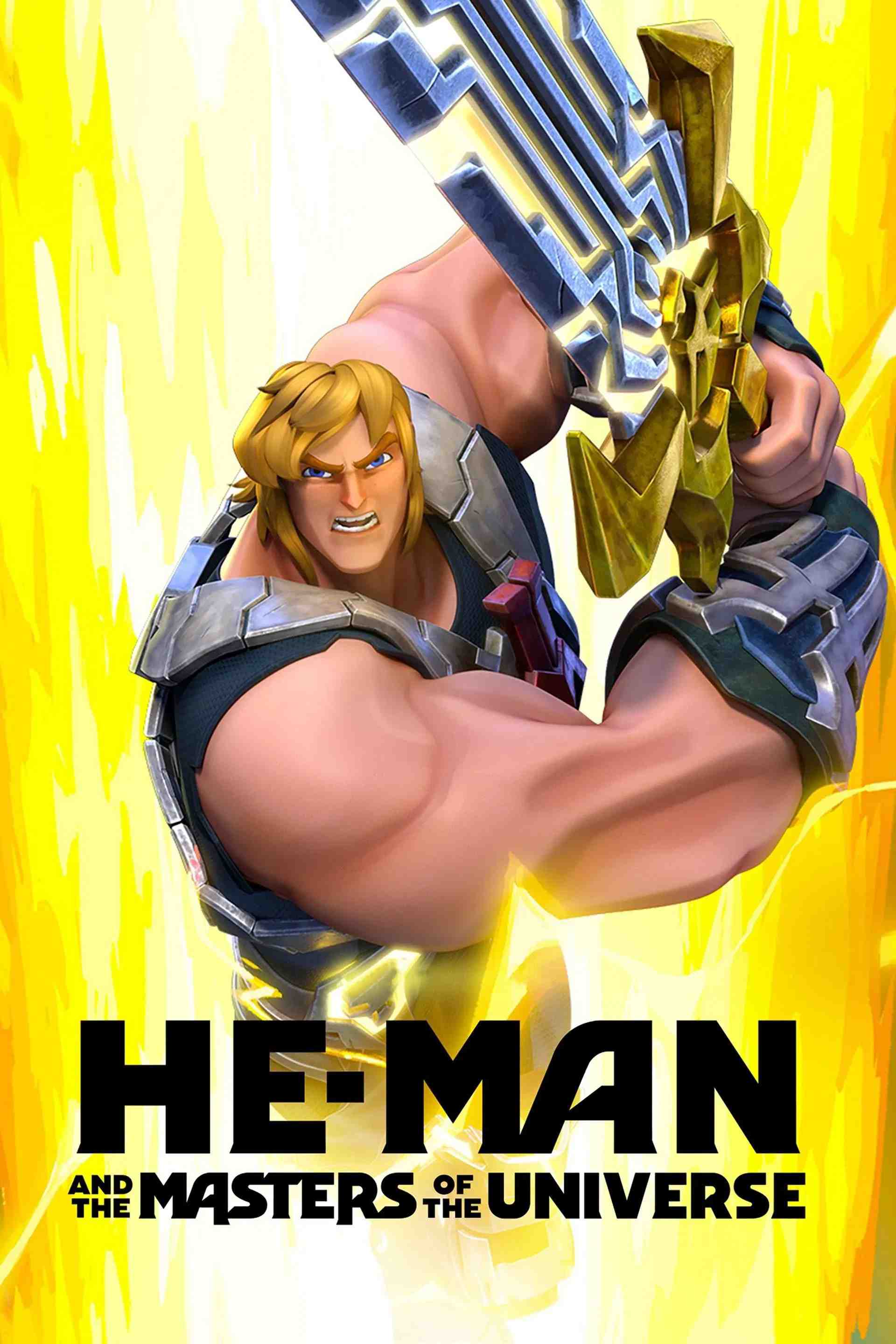 Poster chính thức của phim Phim Hoạt Hình, Phim Viễn Tưởng & Giả Tưởng "He-Man và những chủ nhân vũ trụ (Phần 1)" (He-Man and the Masters of the Universe - 2021), với sự tham gia của diễn viên Yuri Lowenthal.