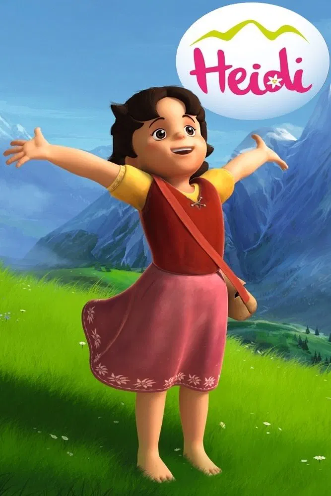 Poster chính thức của phim Phim Hoạt Hình, Phim Gia Đình "Heidi" (Heidi - 2015).