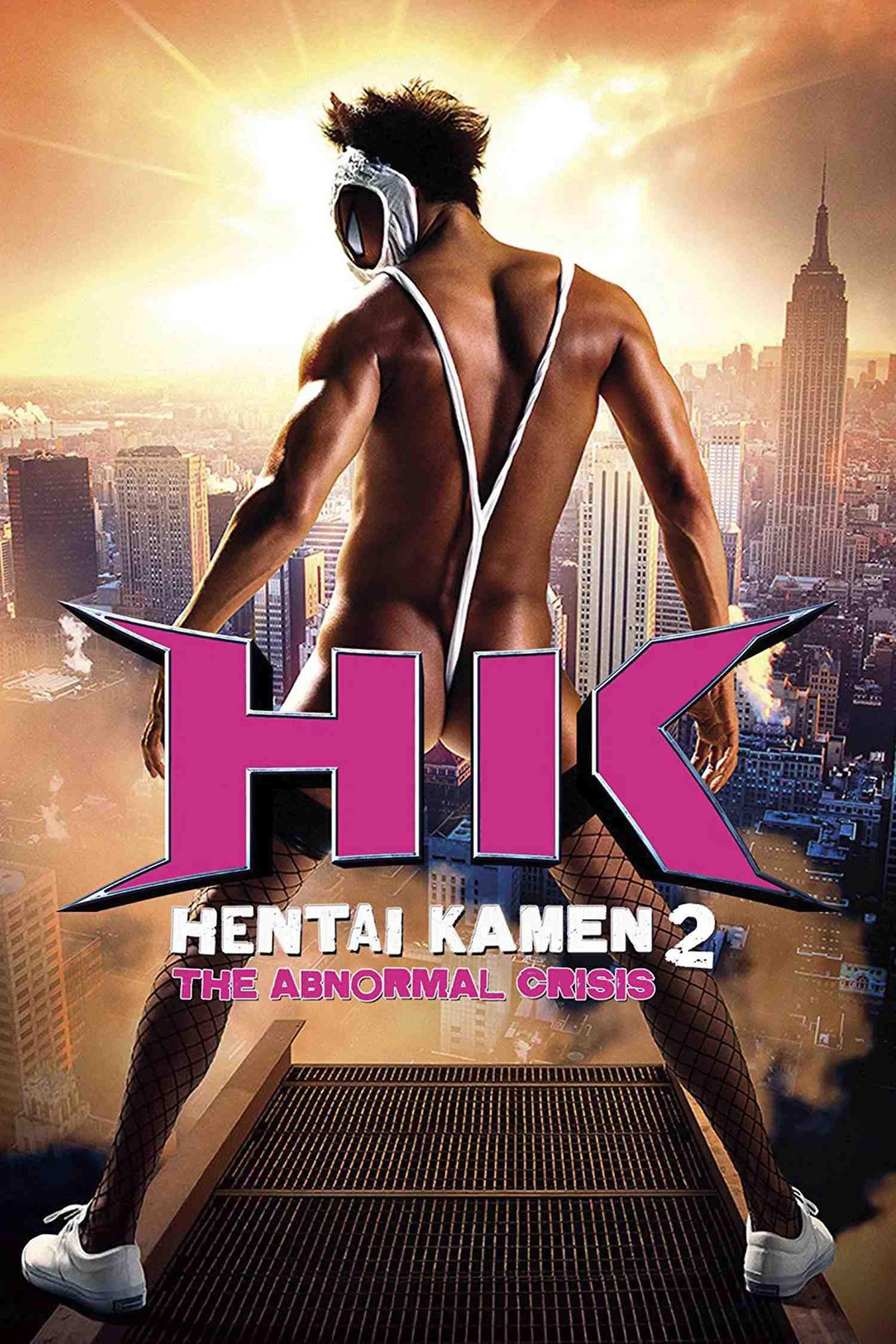 Poster chính thức của phim Phim Hành Động, Phim Hài "Hentai Kamen: The Abnormal Crisis" (HK: Hentai Kamen 2 - Abnormal Crisis - 2016), với sự tham gia của diễn viên Ryohei Suzuki và Yoshiko Sengen.