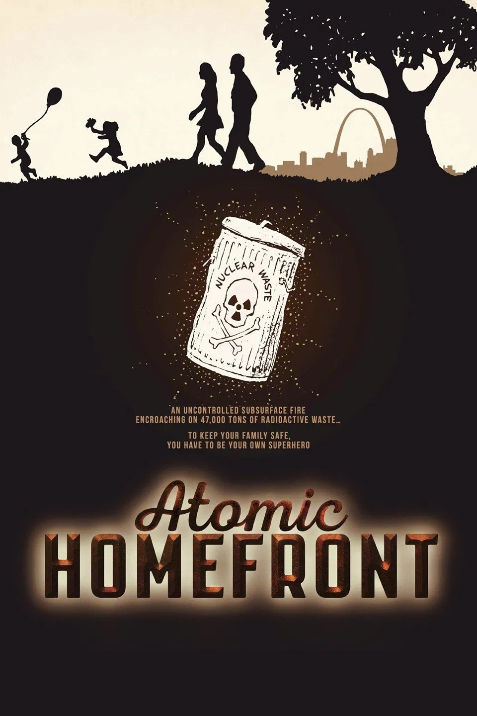 Poster chính thức của phim Phim Tài Liệu "Hiểm Họa Hạt Nhân Ở Hậu Phương" (Atomic Homefront - 2017), với sự tham gia của diễn viên Faisal Hussain Khan.