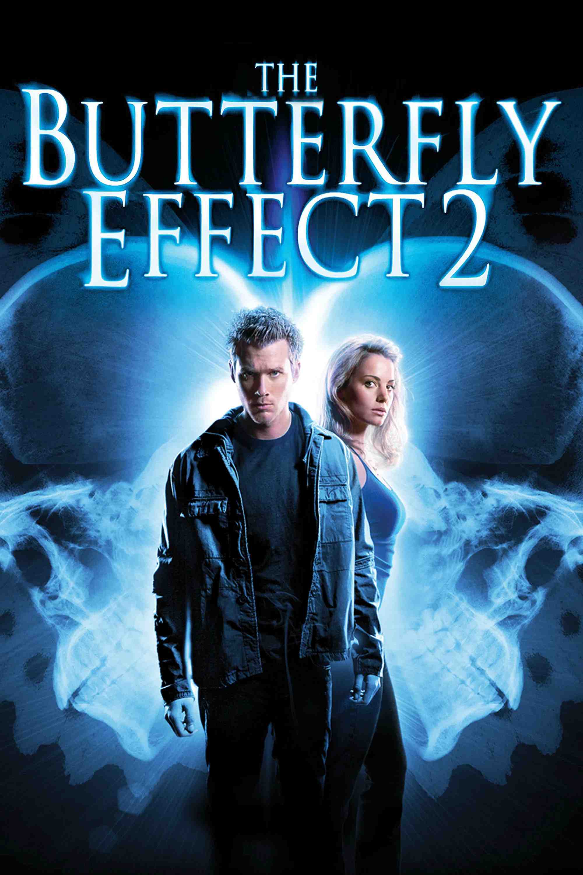 Poster chính thức của phim Phim Tâm Lý, Phim Viễn Tưởng "Hiệu Ứng Cánh Bướm 2" (The Butterfly Effect 2 - 2006), với sự tham gia của diễn viên Eric Lively và Erica Durance.
