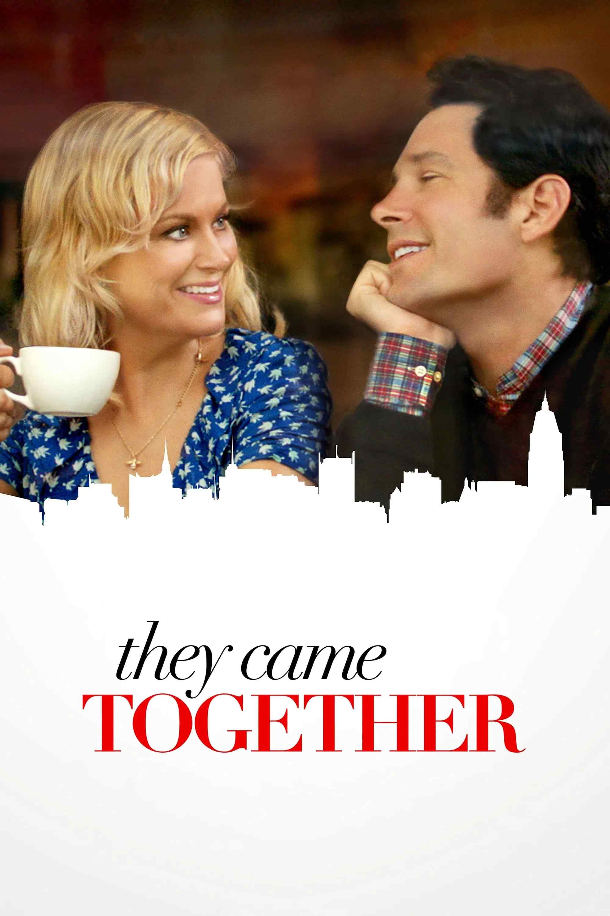 Poster chính thức của phim Phim Hài "Họ Đến Cùng Nhau" (They Came Together - 2014), với sự tham gia của diễn viên Paul Rudd và Amy Poehler.