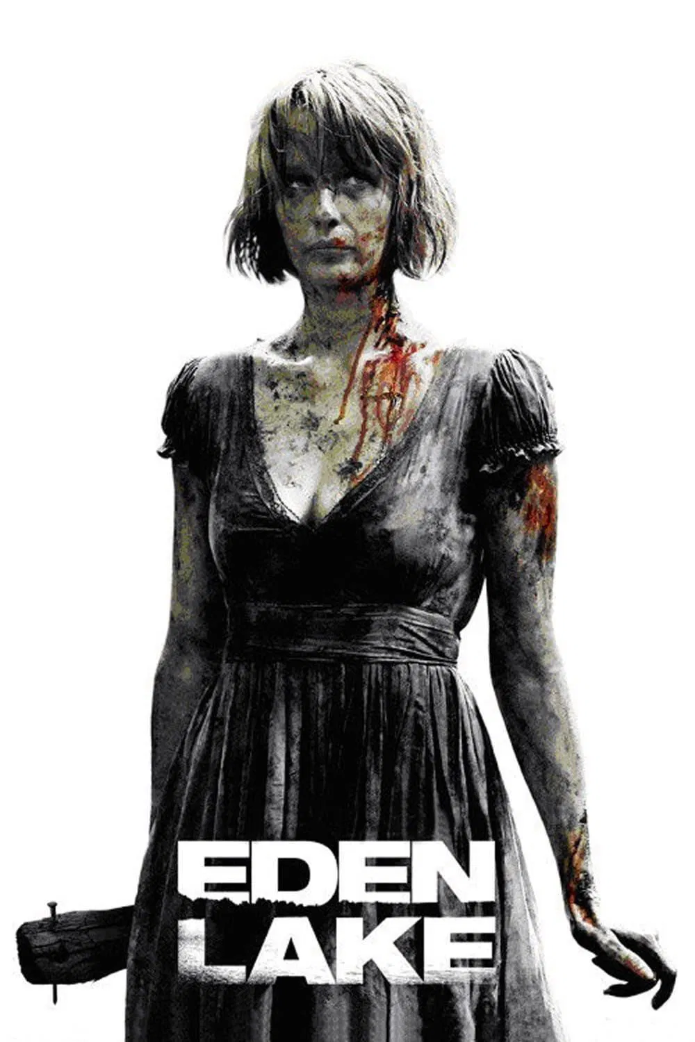 Poster chính thức của phim Phim Kinh Dị, Phim Giật Gân "Hồ Eden" (Eden Lake - 2008), với sự tham gia của diễn viên Kelly Reilly và Michael Fassbender.