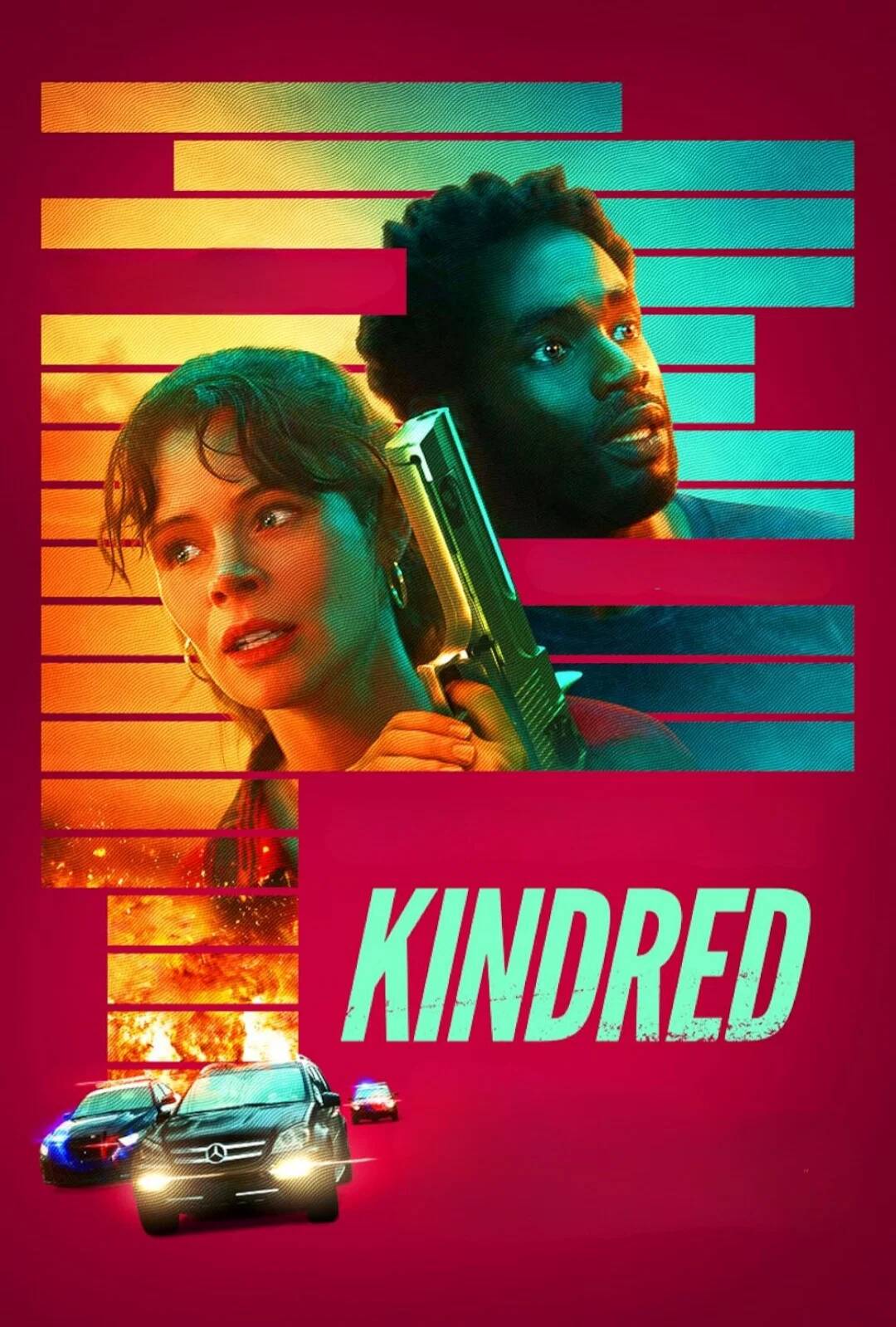 Poster chính thức của phim Phim Giật Gân "Họ Hàng" (Kindred - 2025), với sự tham gia của diễn viên Deanna Jarvis và Jonathan Goad.