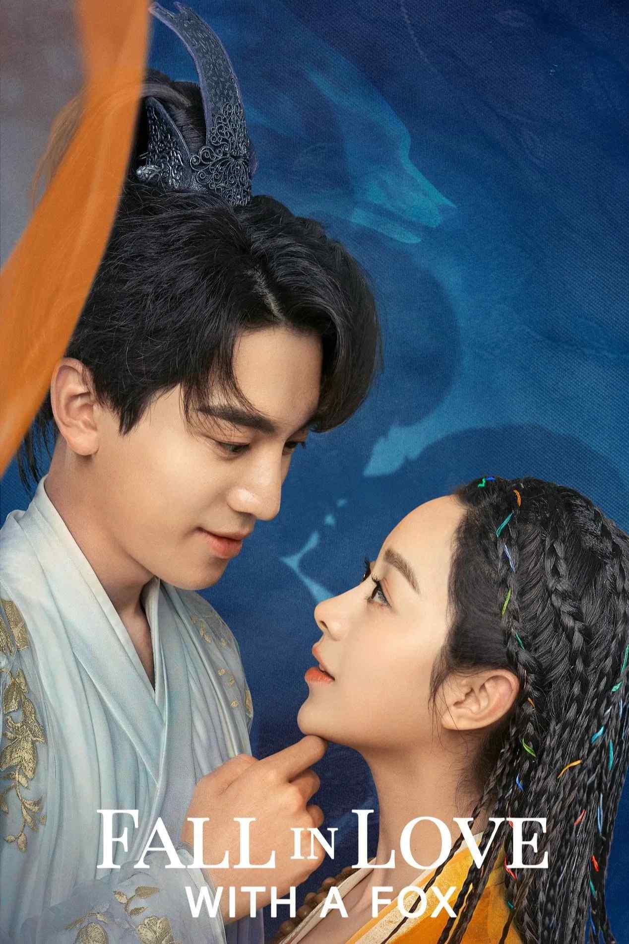 Poster chính thức của phim Phim Tâm Lý, Phim Hài "Hồ Ly Trong Tay" (Fall in Love with a Fox - 2024), với sự tham gia của diễn viên Hoàn Nhanh Lạc Nhung và Từ Hảo.