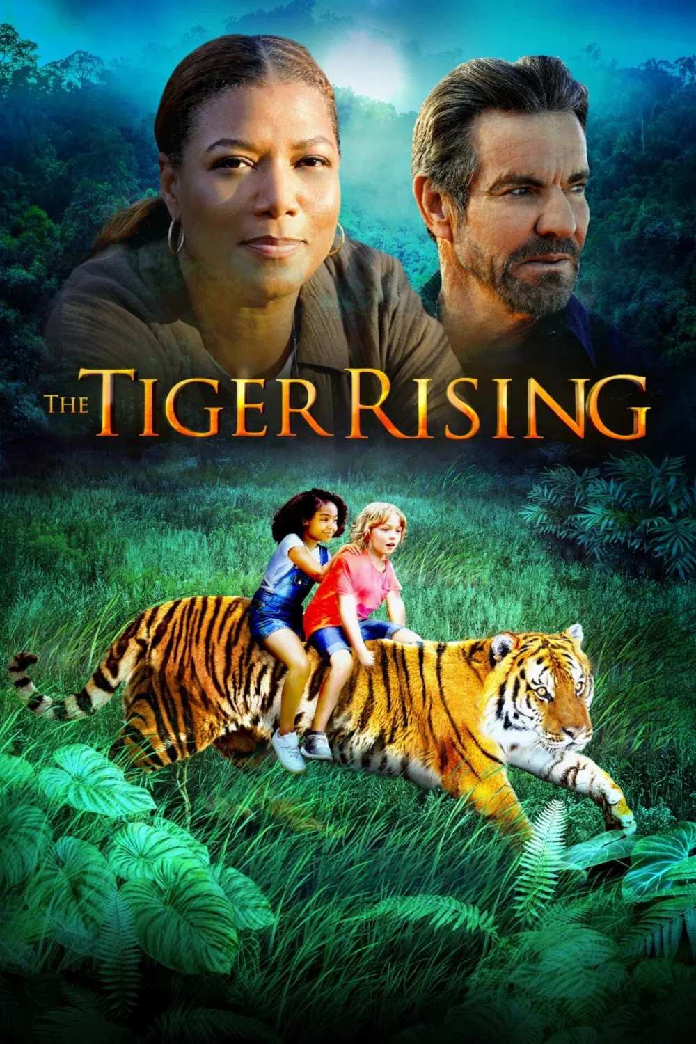 Poster chính thức của phim Phim Phiêu Lưu, Phim Gia Đình "Hổ Trỗi Dậy" (The Tiger Rising - 2022), với sự tham gia của diễn viên Dennis Quaid và Katharine McPhee.