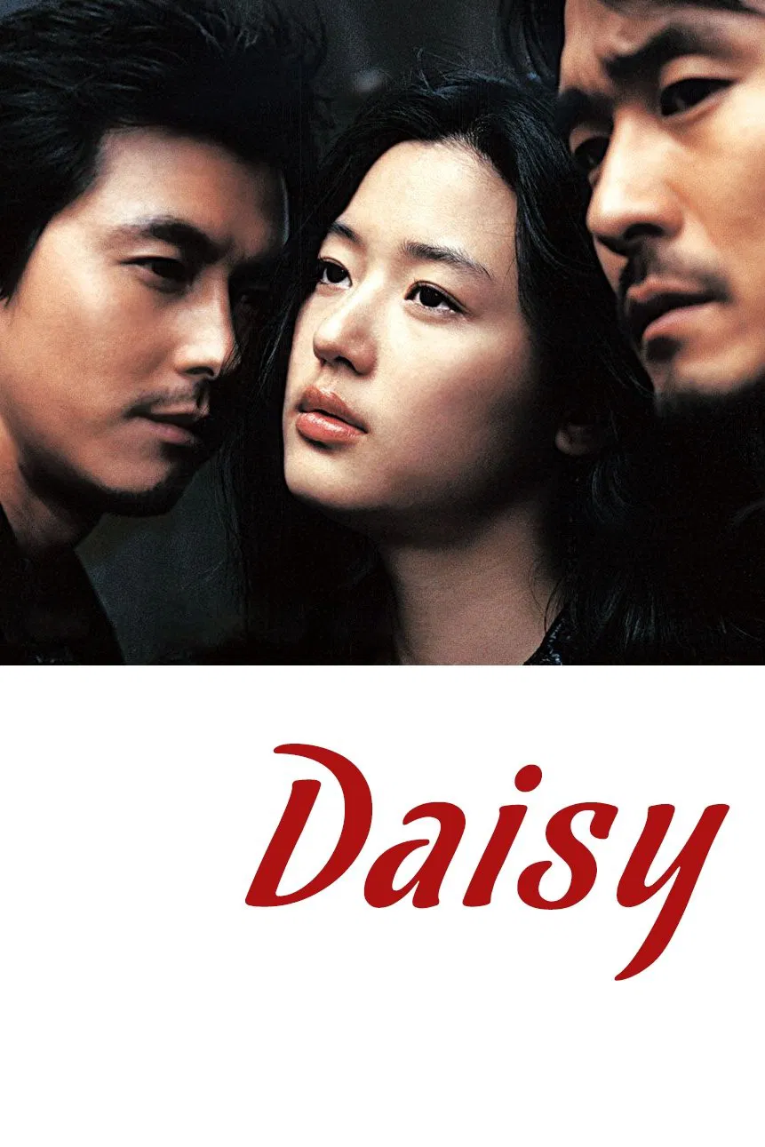 Poster chính thức của phim Phim Tâm Lý, Phim Tình Cảm "Hoa Cúc Dại" (Daisy - 2006), với sự tham gia của diễn viên Jun Ji-hyun và Jung Woo-sung.