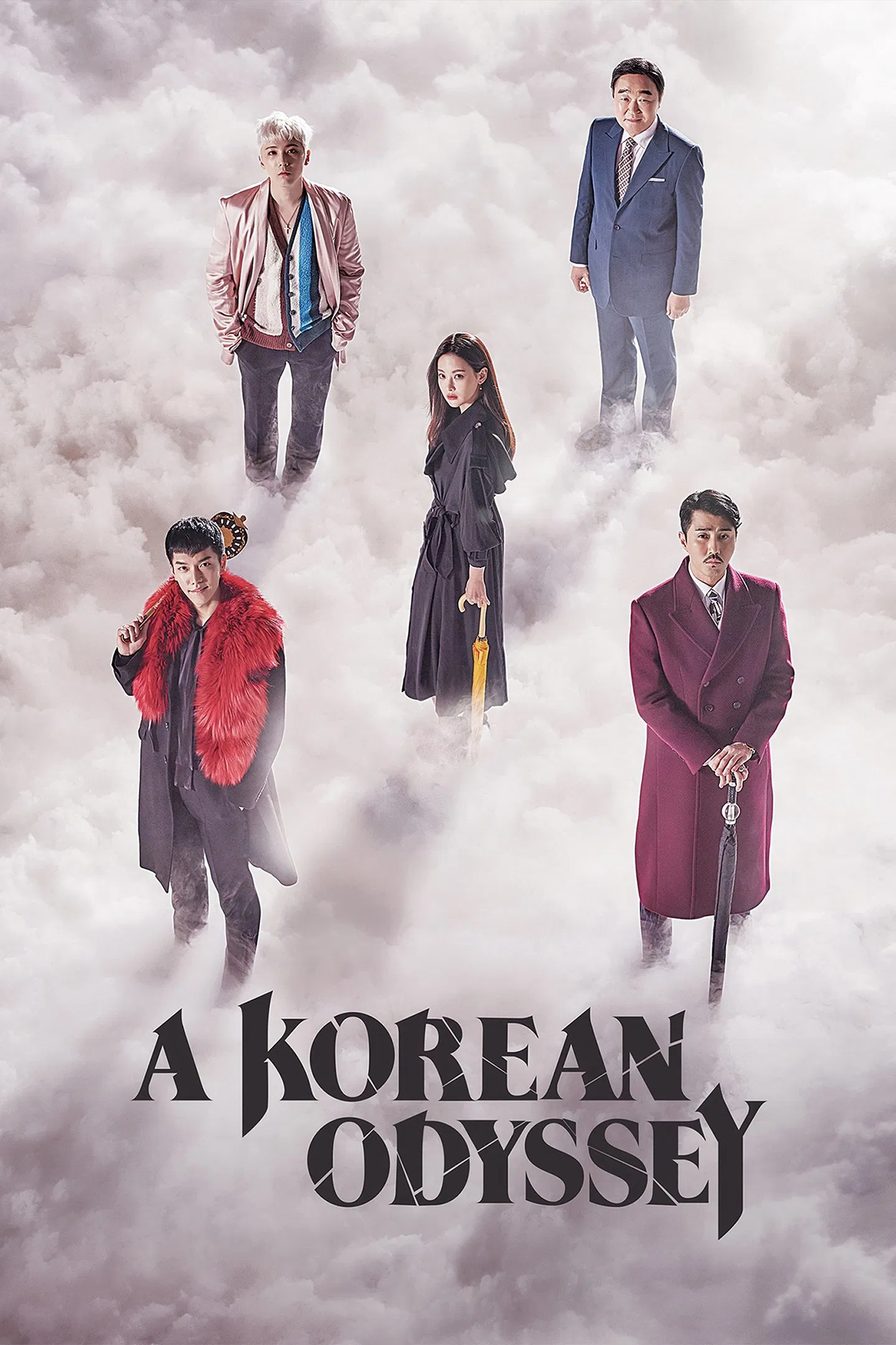 Poster chính thức của phim Phim Hài, Phim Bí Ẩn "Hoa Du Ký" (A Korean Odyssey - 2017), với sự tham gia của diễn viên Lee Seung-gi và Cha Seung-won.