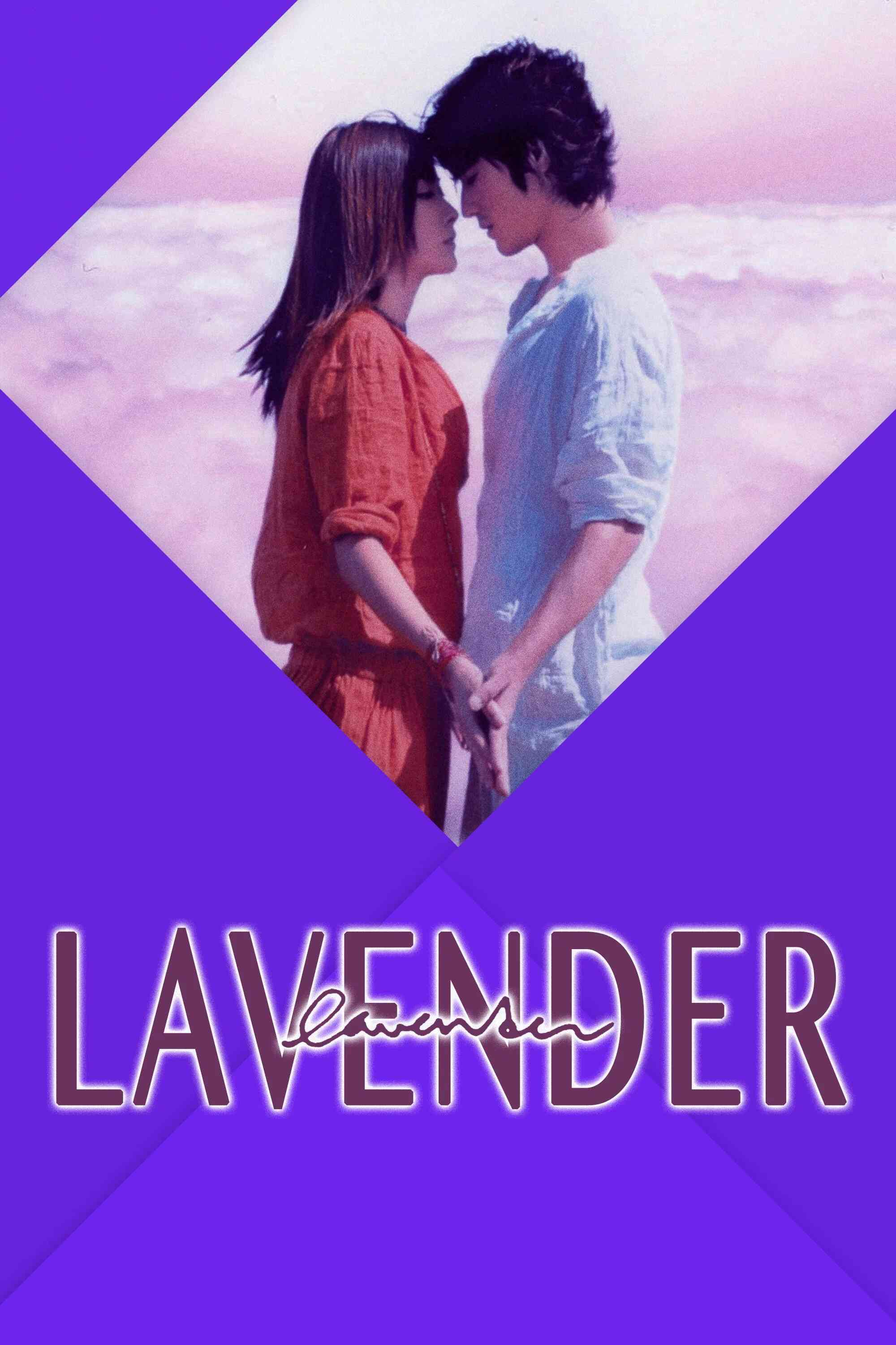 Poster chính thức của phim Phim Tình Cảm "Hoa Oải Hương (Oải Hương Tím)" (Lavender - 2000), với sự tham gia của diễn viên Kim Thành Vũ và Trần Tuệ Lâm.