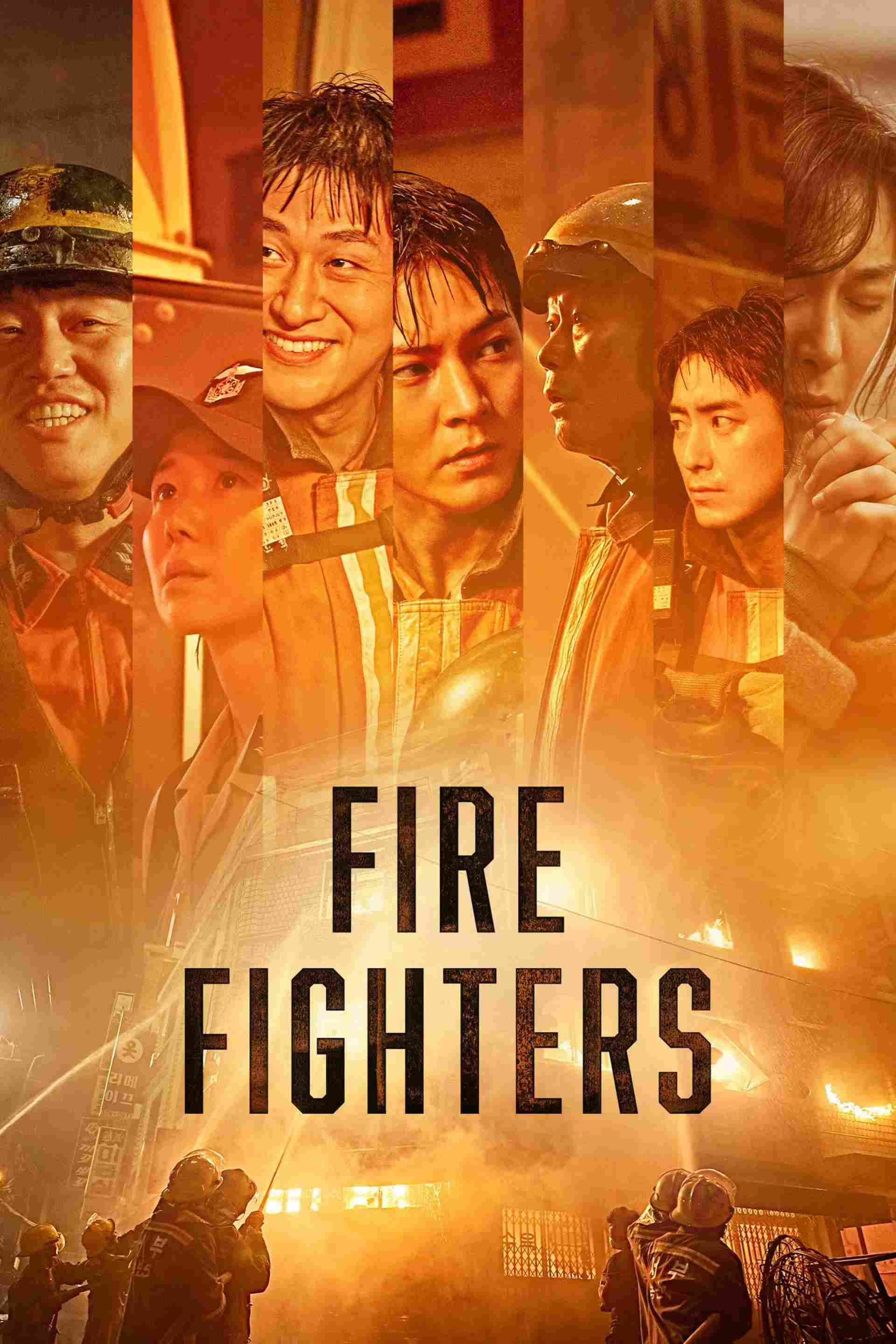 Poster chính thức của phim Phim Tâm Lý "Hỏa Thần" (Firefighters - 2024), với sự tham gia của diễn viên Joo Won và Kwak Do-won.