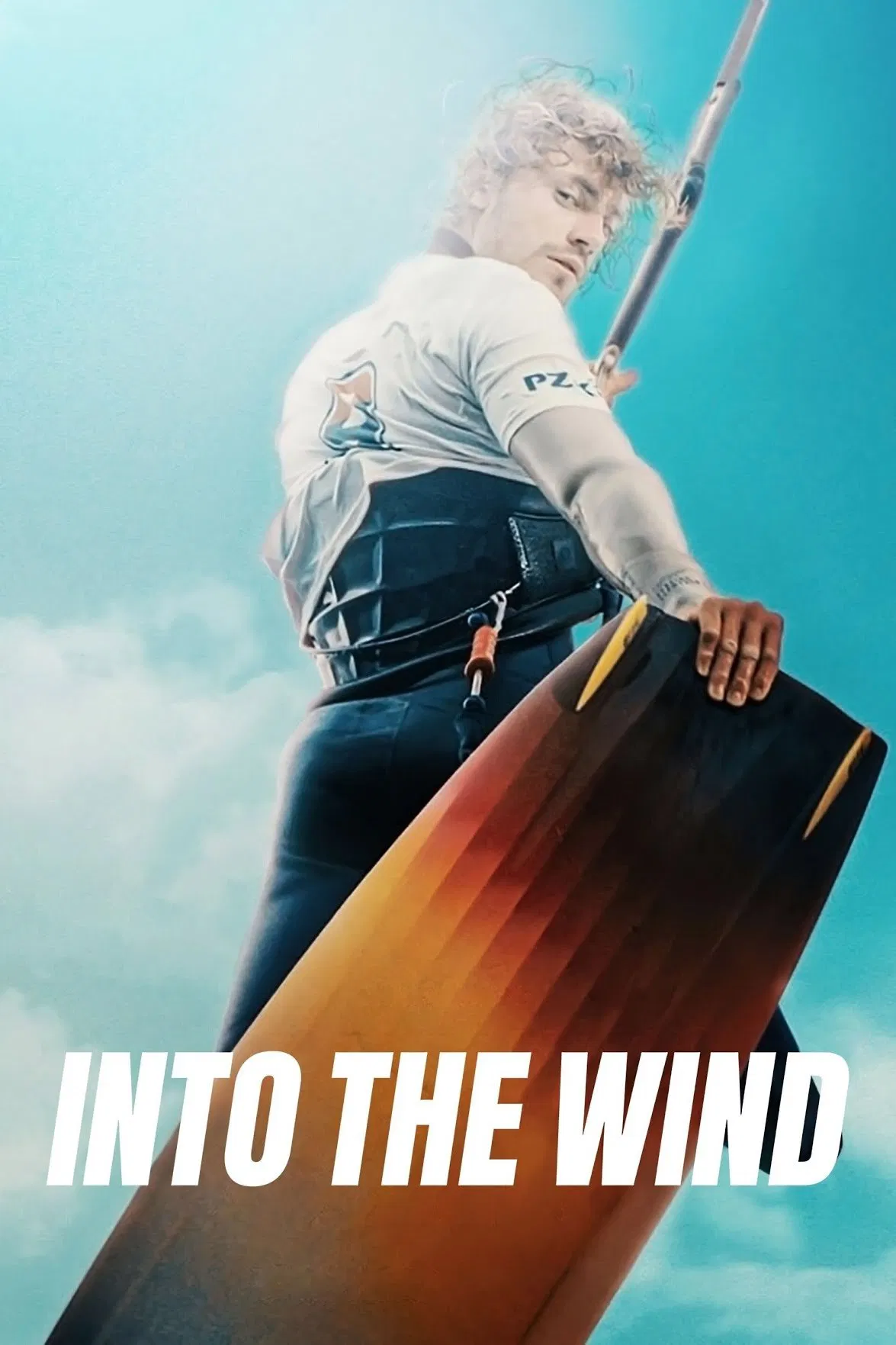 Poster chính thức của phim Phim Tâm Lý, Phim Tình Cảm "Hòa Vào Gió" (Into the Wind - 2022), với sự tham gia của diễn viên Sonia Mietielica và Jakub Sasak.