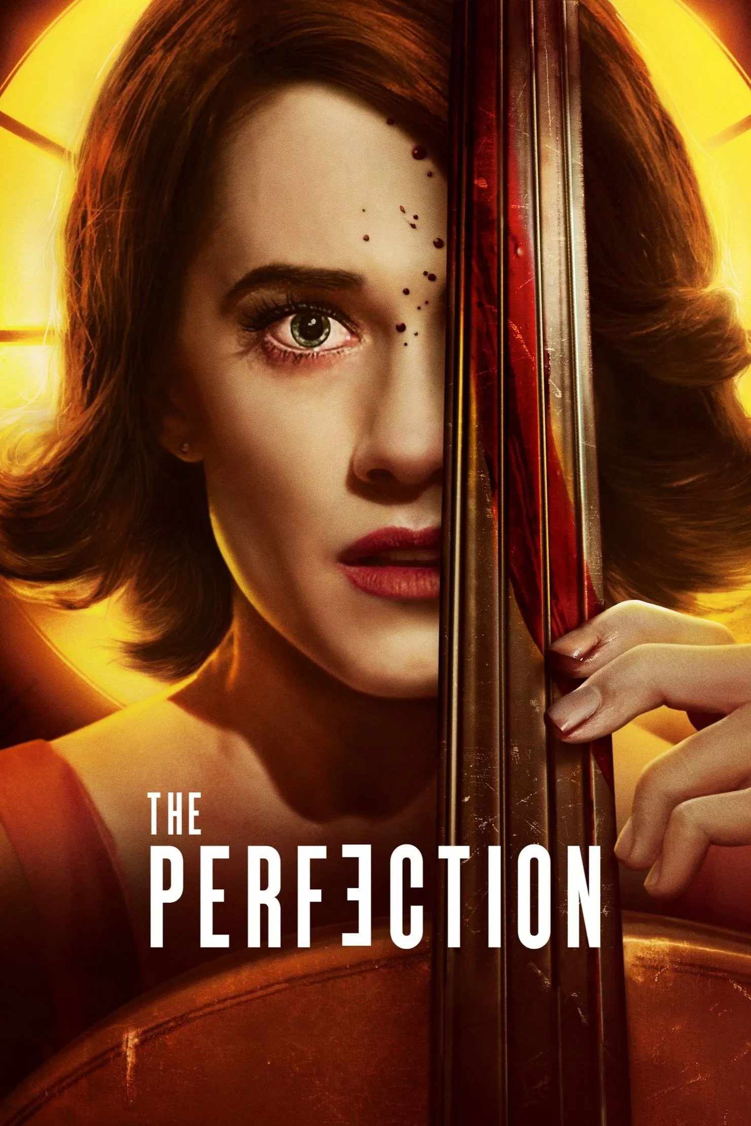 Poster chính thức của phim Phim Kinh Dị, Phim Giật Gân "Hoàn mỹ" (The Perfection - 2018), với sự tham gia của diễn viên Allison Williams và Logan Browning.