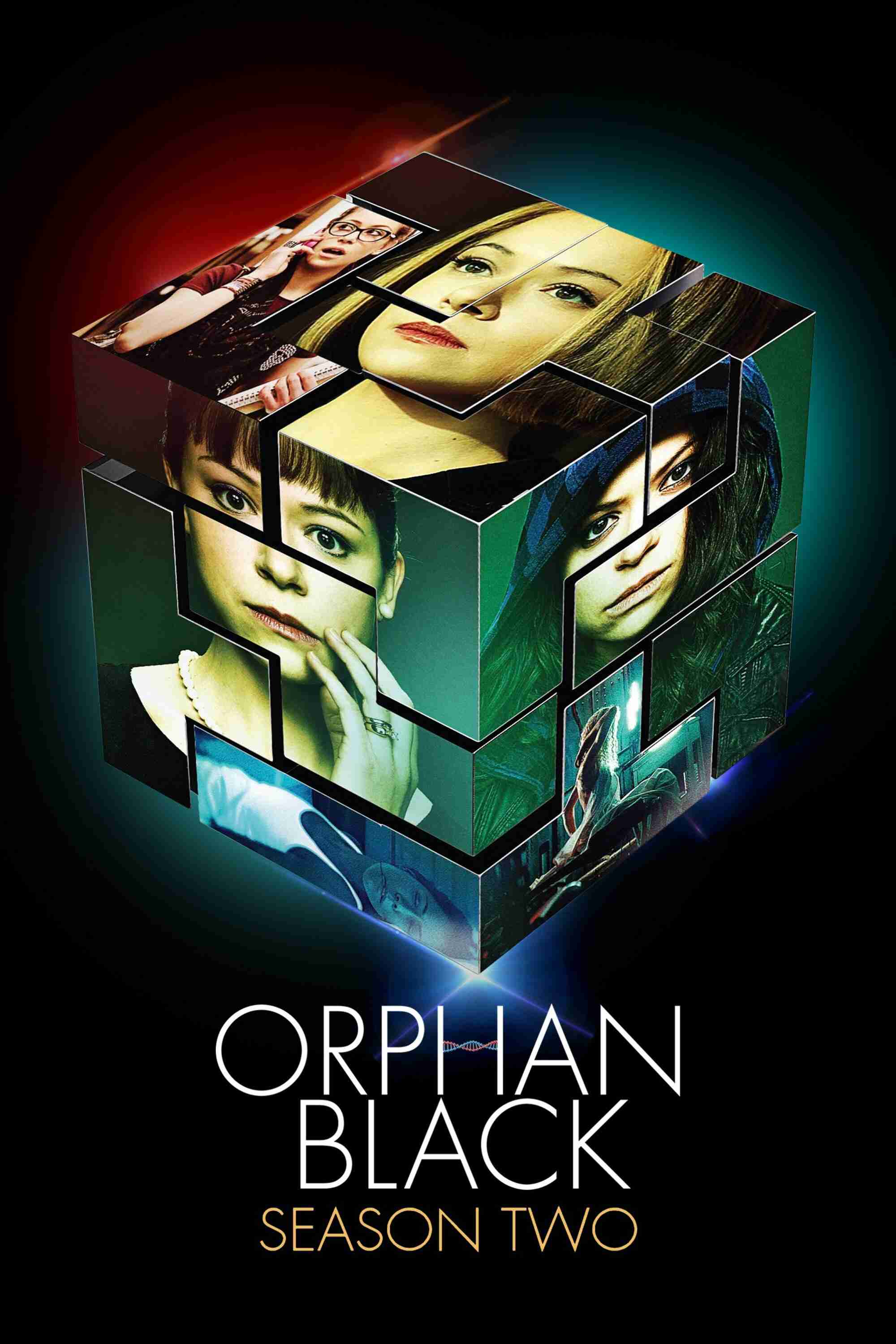 Poster chính thức của phim Phim Tâm Lý, Phim Viễn Tưởng & Giả Tưởng "Hoán Vị (Phần 2)" (Orphan Black - 2013), với sự tham gia của diễn viên Tatiana Maslany và Jordan Gavaris.