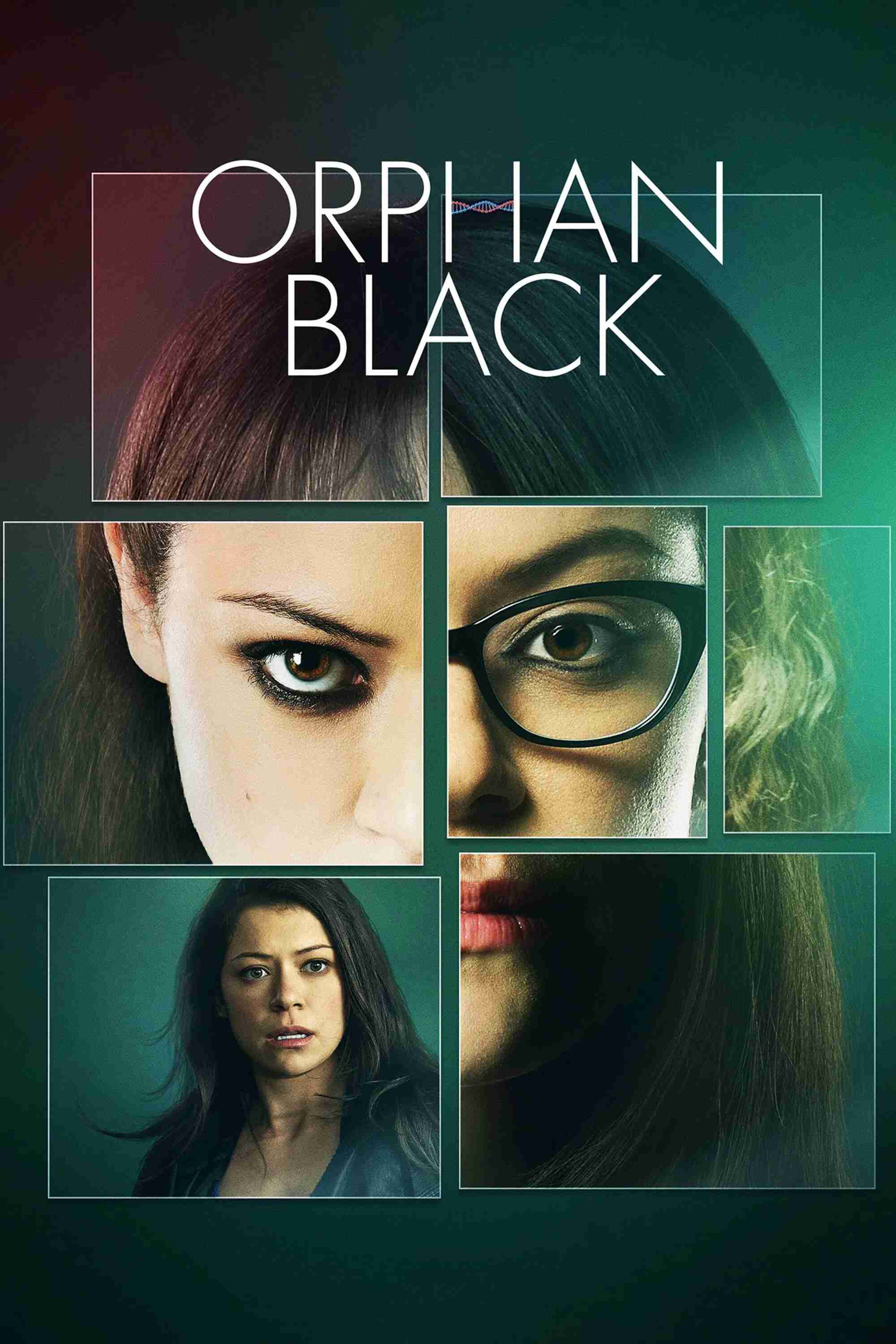 Poster chính thức của phim Phim Tâm Lý, Phim Viễn Tưởng & Giả Tưởng "Hoán Vị (Phần 4)" (Orphan Black - 2013), với sự tham gia của diễn viên Tatiana Maslany và Jordan Gavaris.