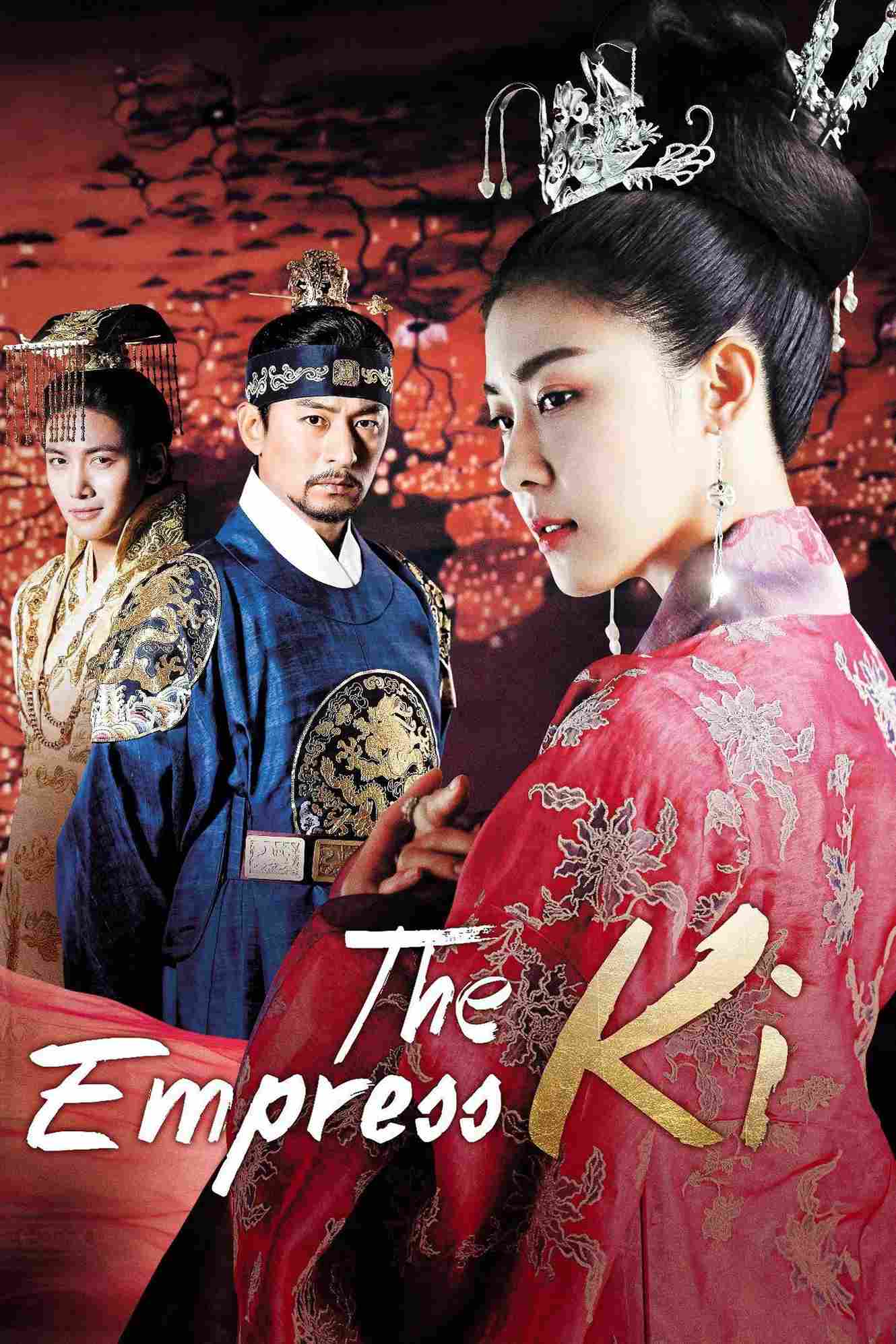 Poster chính thức của phim Phim Tâm Lý, Phim Chiến Tranh & Chính Trị "Hoàng Hậu Ki" (Empress Ki - 2013), với sự tham gia của diễn viên Ha Ji-won và Ju Jin-mo.